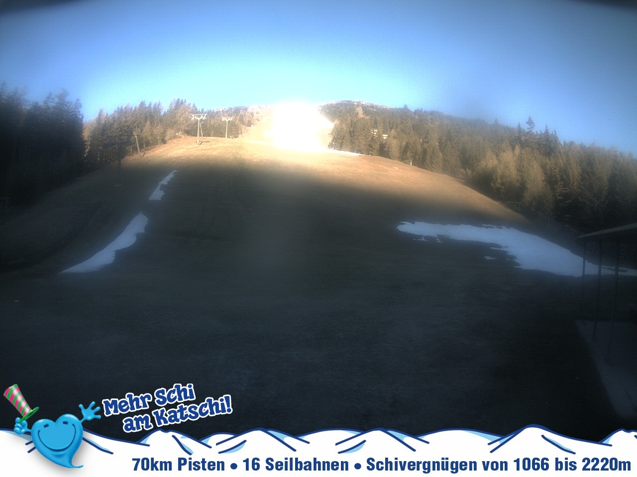 Archived image Webcam Tschaneck Chairlift