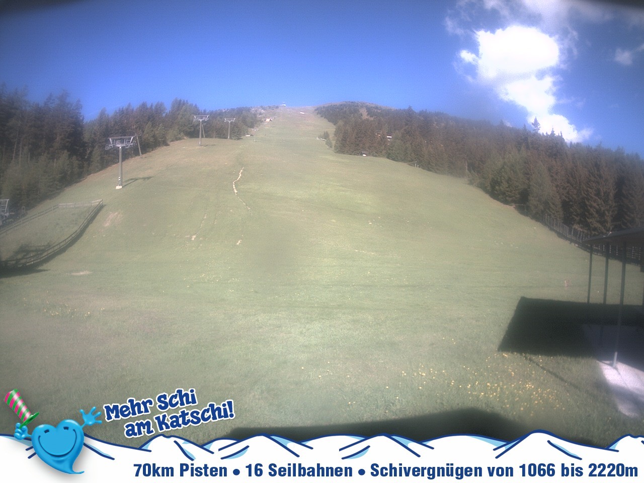 Archived image Webcam Tschaneck Chairlift