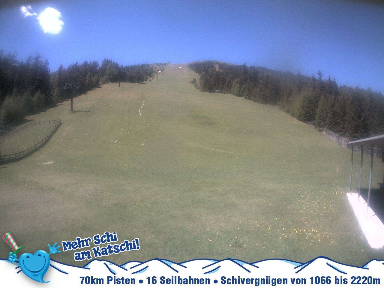 Archived image Webcam Tschaneck Chairlift
