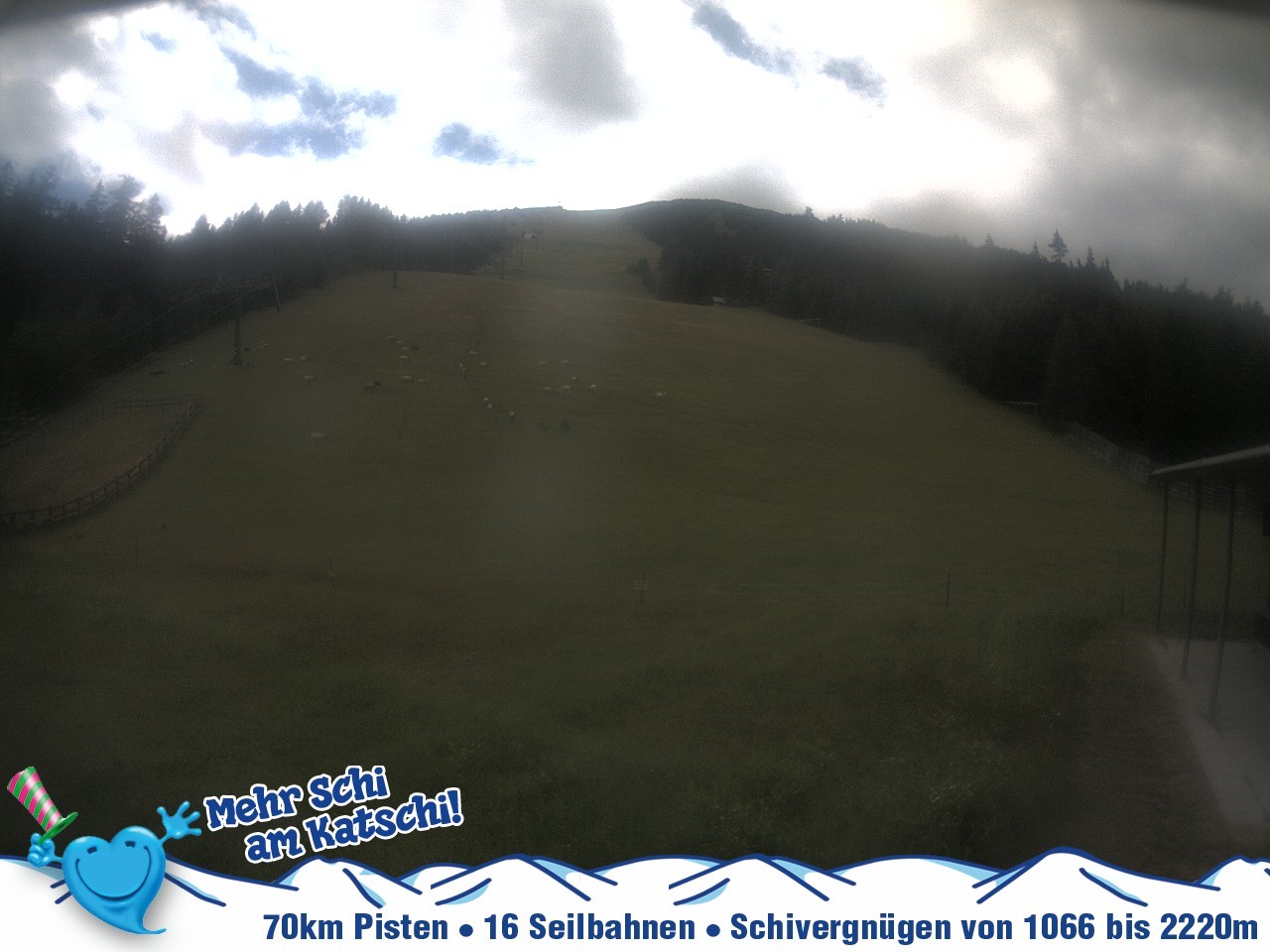 Archived image Webcam Tschaneck Chairlift