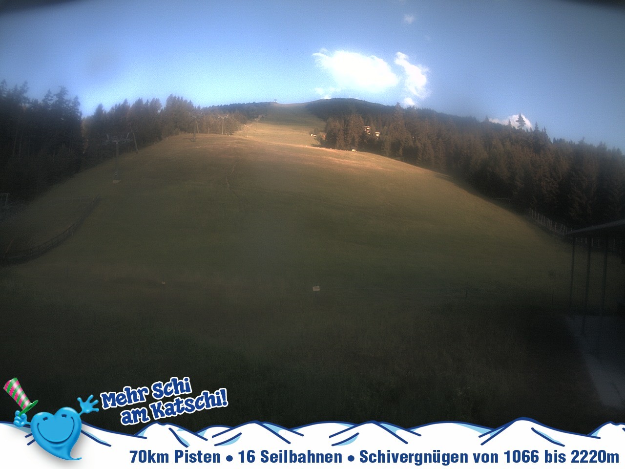 Archived image Webcam Tschaneck Chairlift
