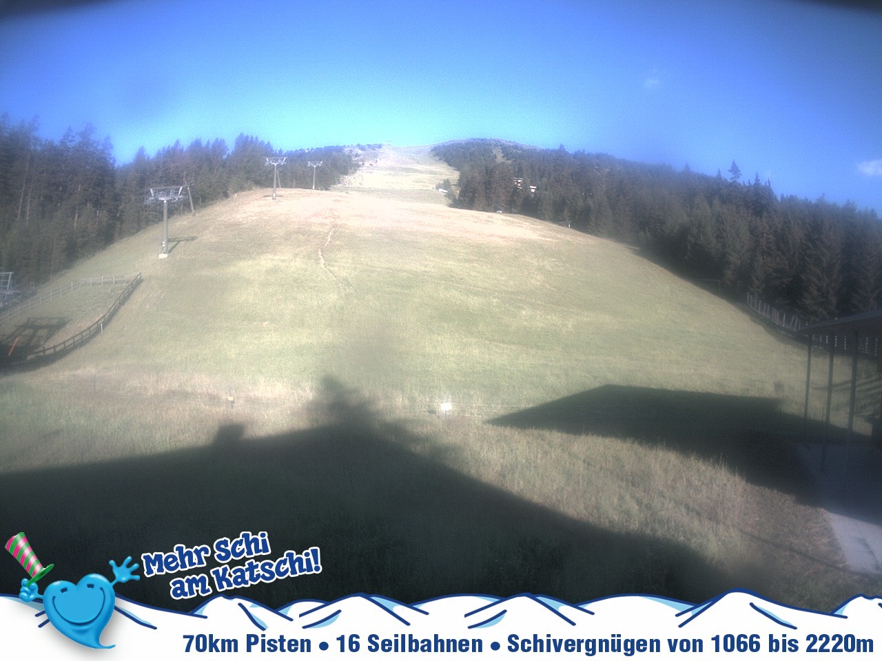 Archived image Webcam Tschaneck Chairlift