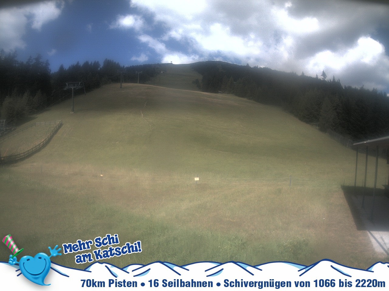 Archived image Webcam Tschaneck Chairlift