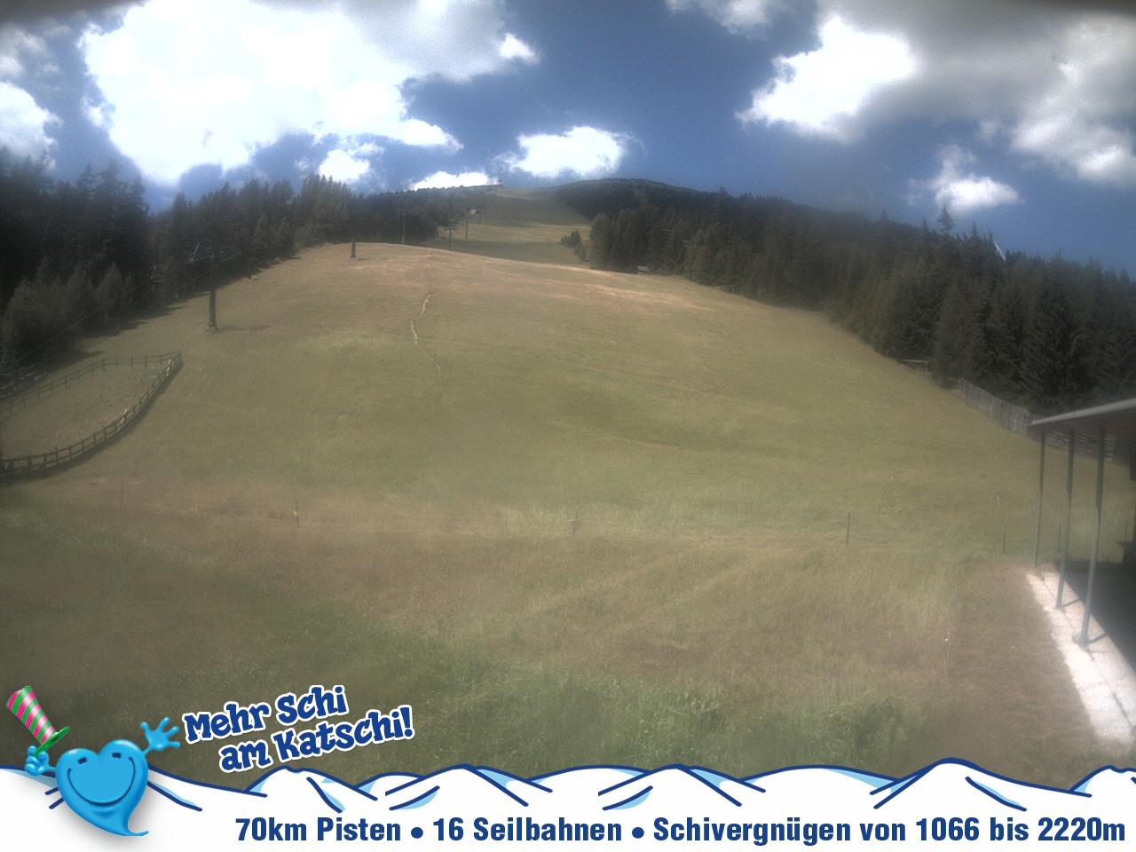 Archived image Webcam Tschaneck Chairlift