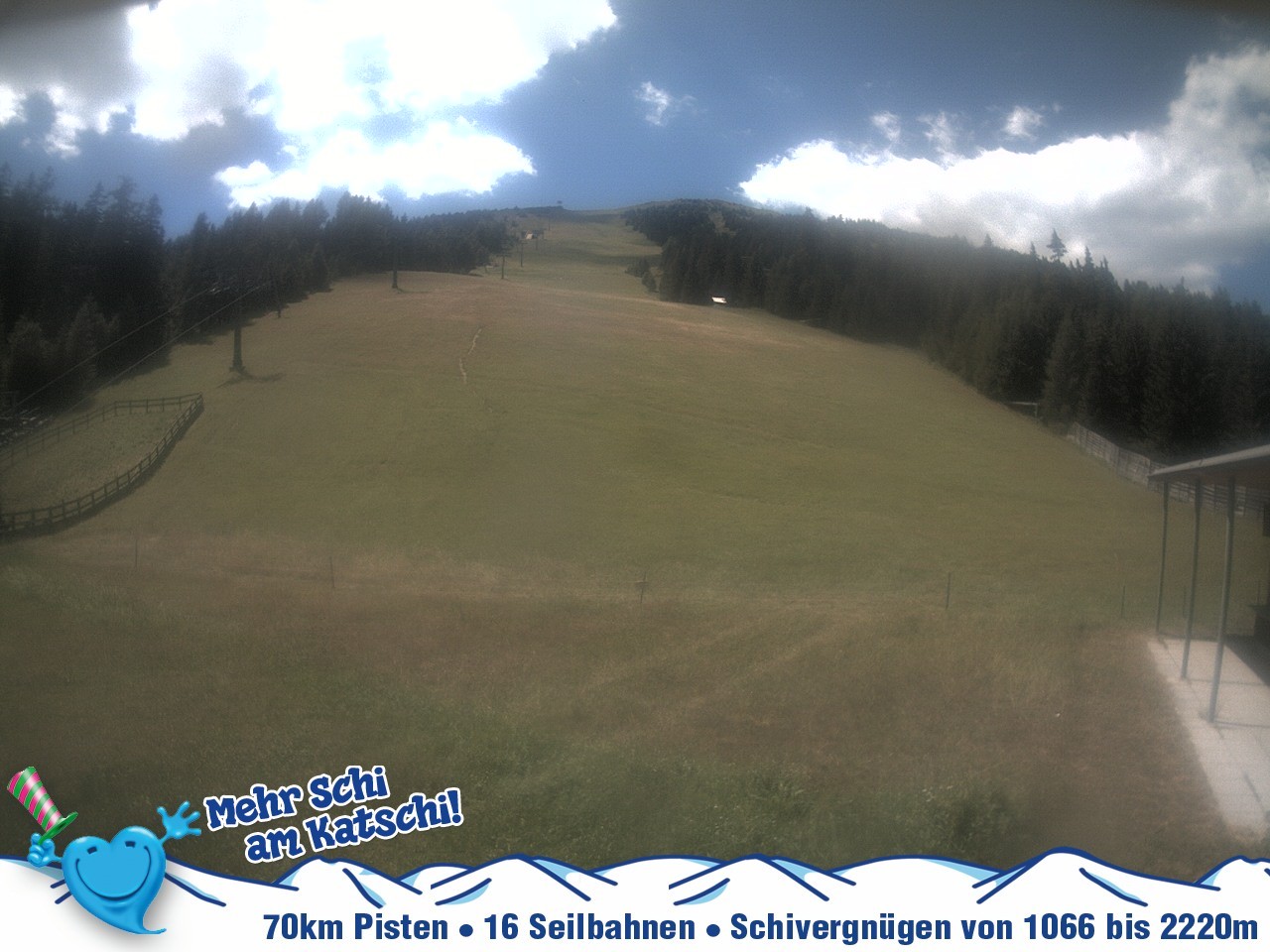 Archived image Webcam Tschaneck Chairlift
