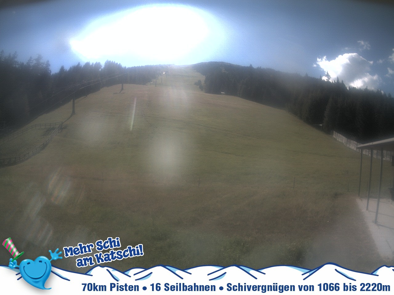Archived image Webcam Tschaneck Chairlift
