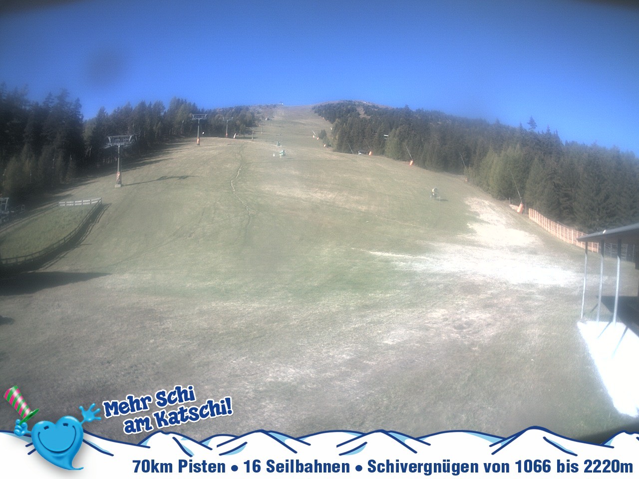 Archived image Webcam Tschaneck Chairlift