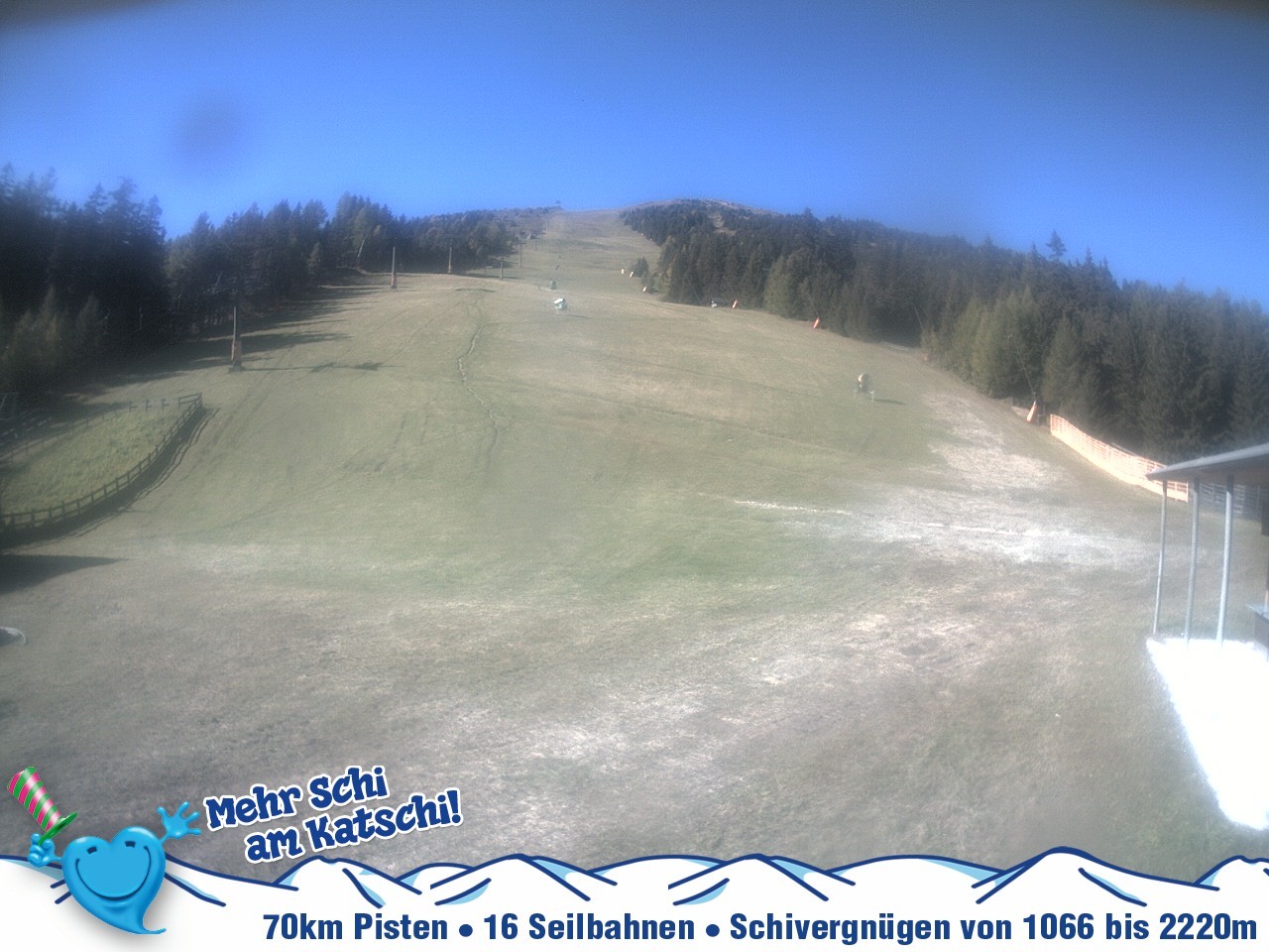 Archived image Webcam Tschaneck Chairlift