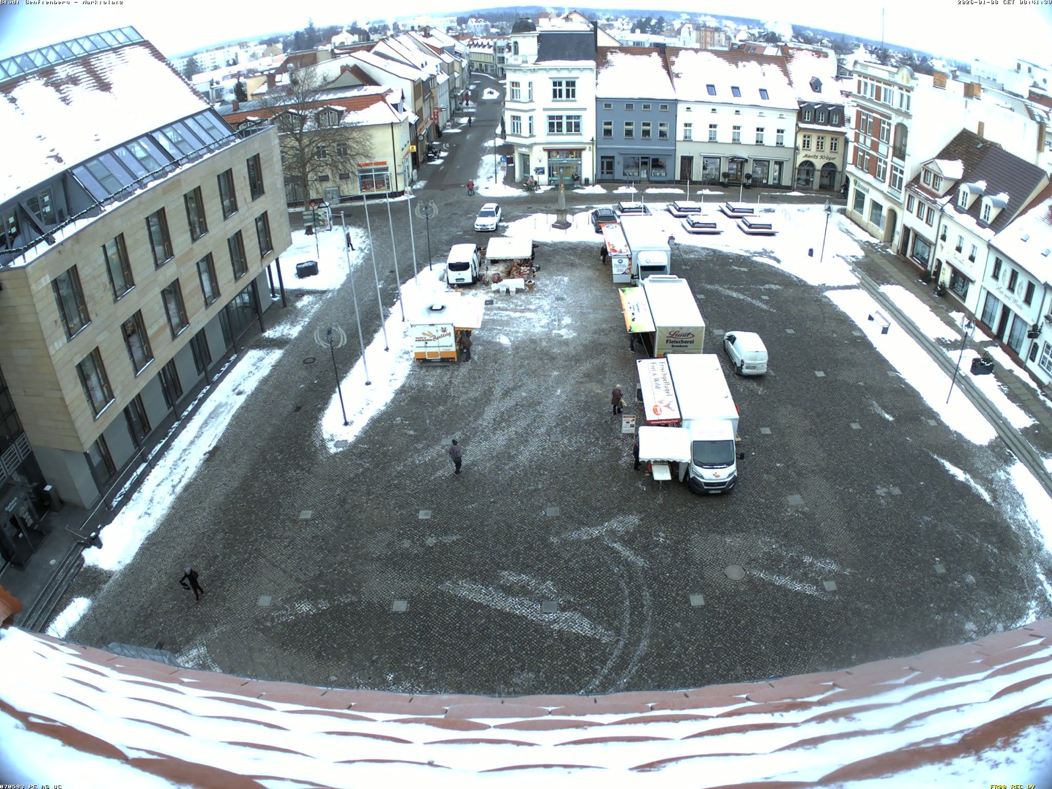 Archiv Foto Webcam Senftenberg Stadtzentrum