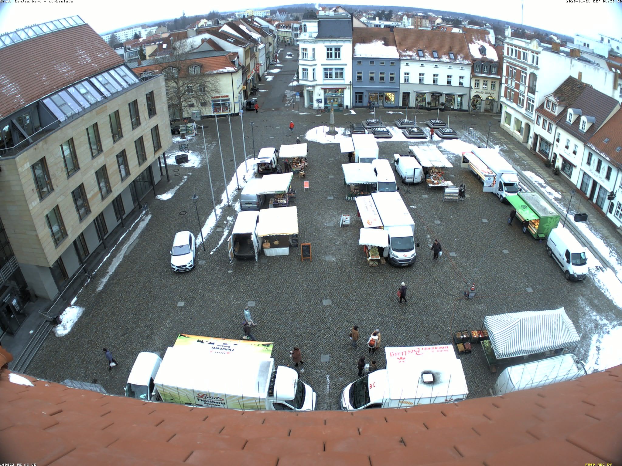 Archiv Foto Webcam Senftenberg Stadtzentrum