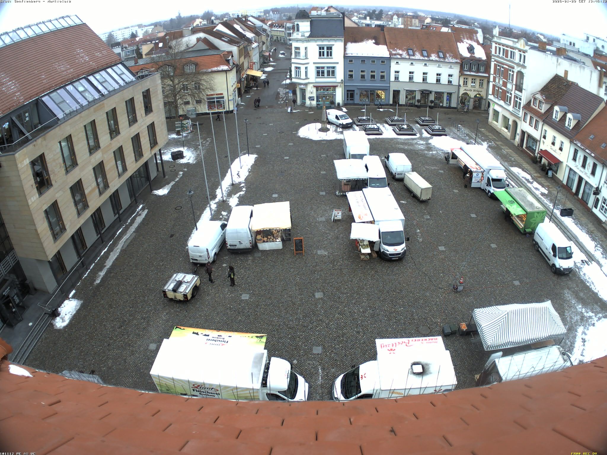 Archiv Foto Webcam Senftenberg Stadtzentrum
