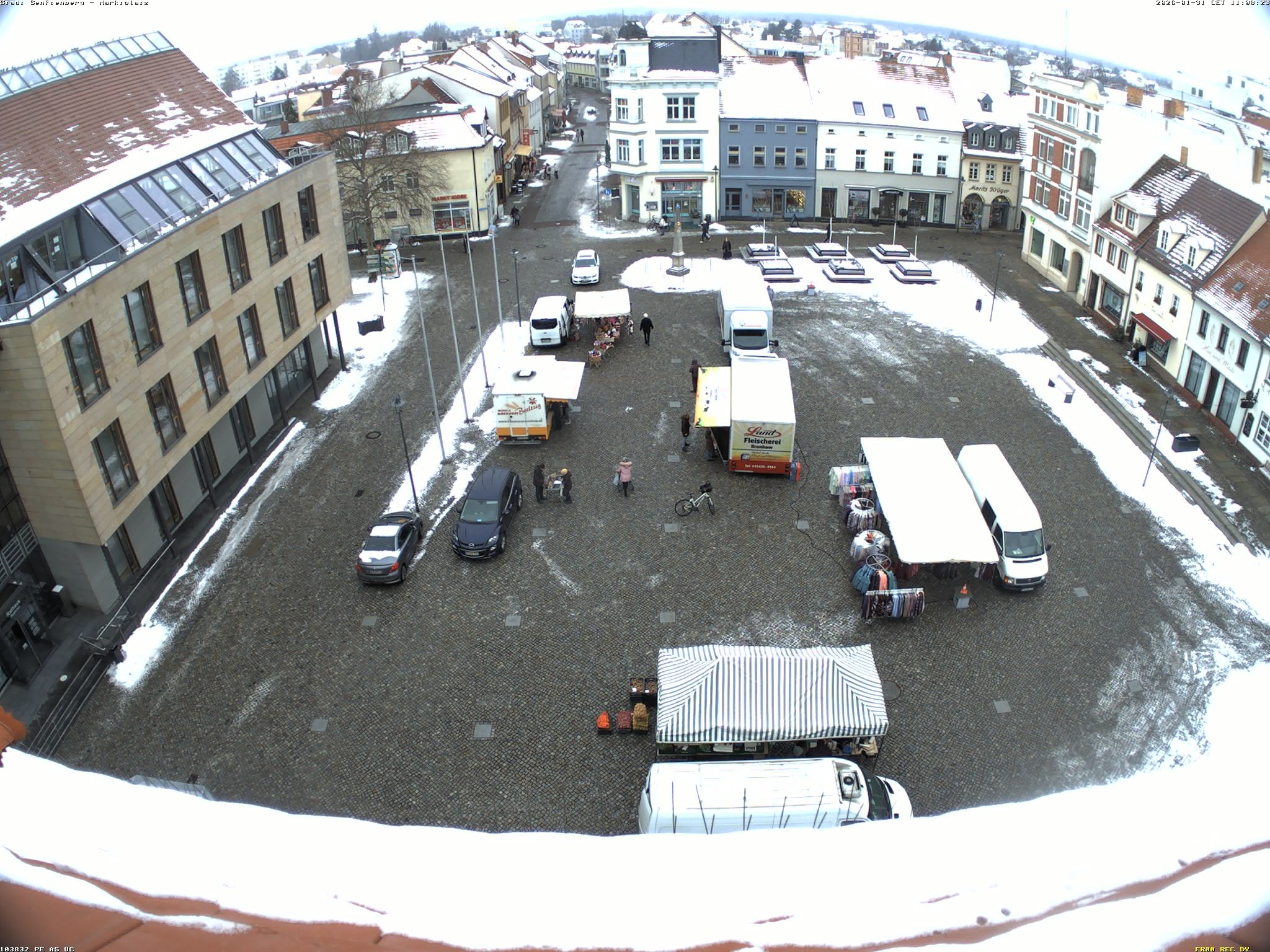 Archived image Webcam City Center Senftenberg