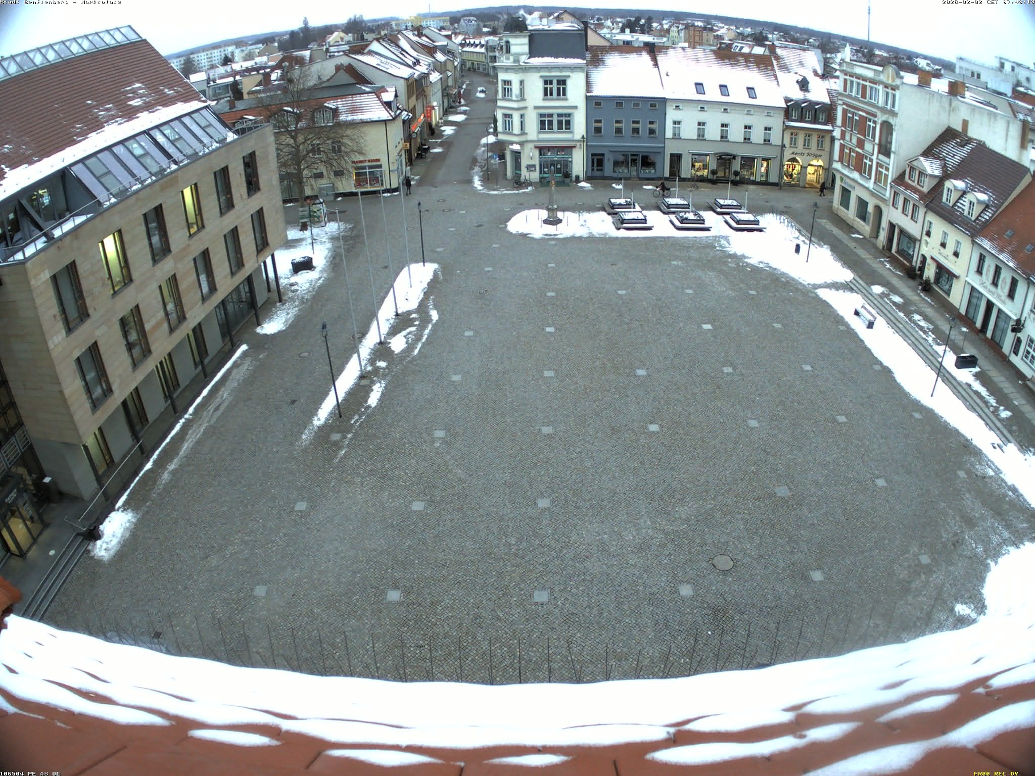 Archiv Foto Webcam Senftenberg Stadtzentrum