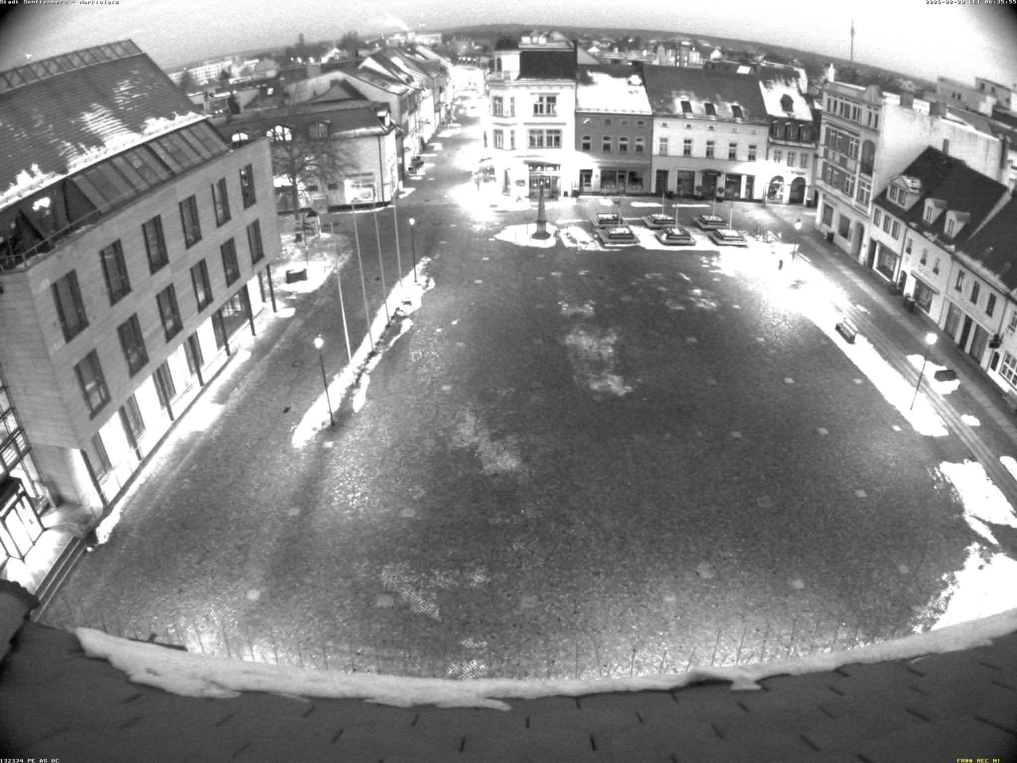 Archiv Foto Webcam Senftenberg Stadtzentrum
