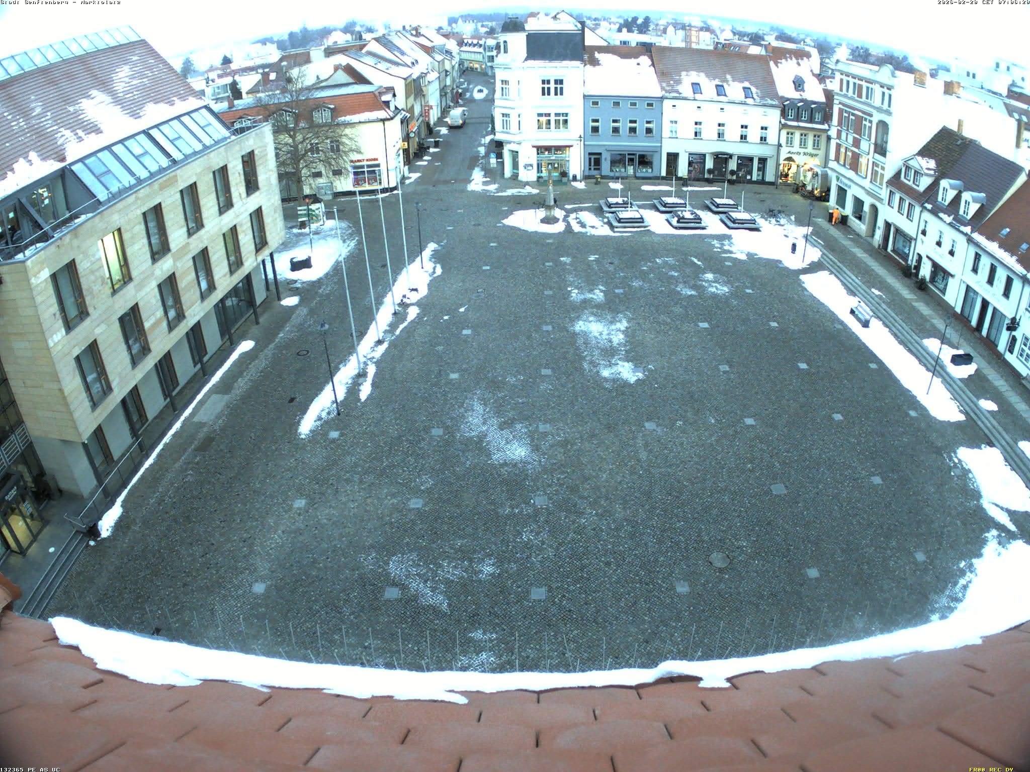 Archiv Foto Webcam Senftenberg Stadtzentrum