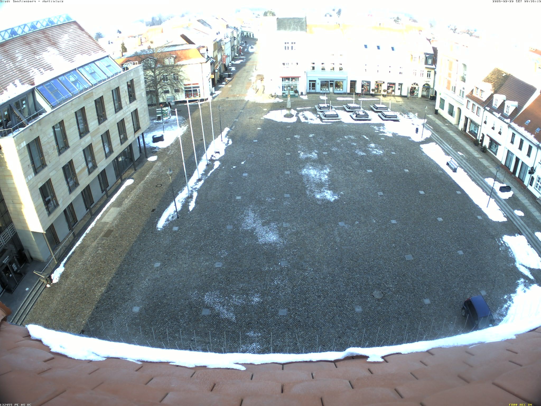 Archiv Foto Webcam Senftenberg Stadtzentrum