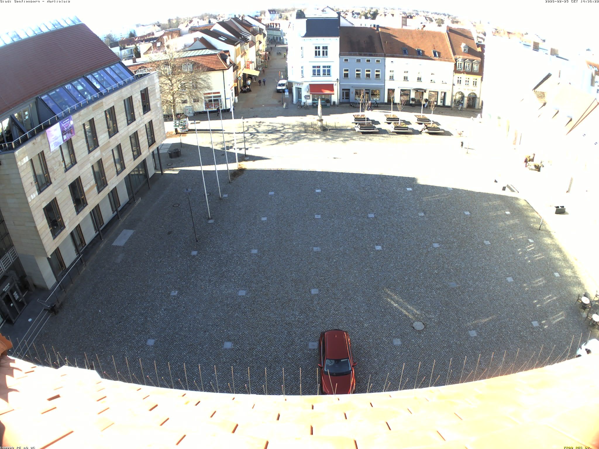 Archiv Foto Webcam Senftenberg Stadtzentrum