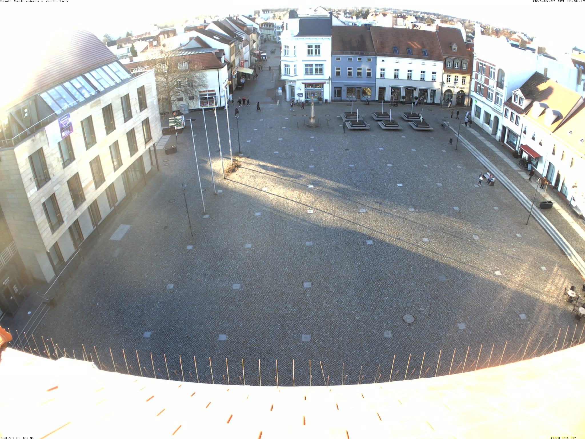 Archiv Foto Webcam Senftenberg Stadtzentrum