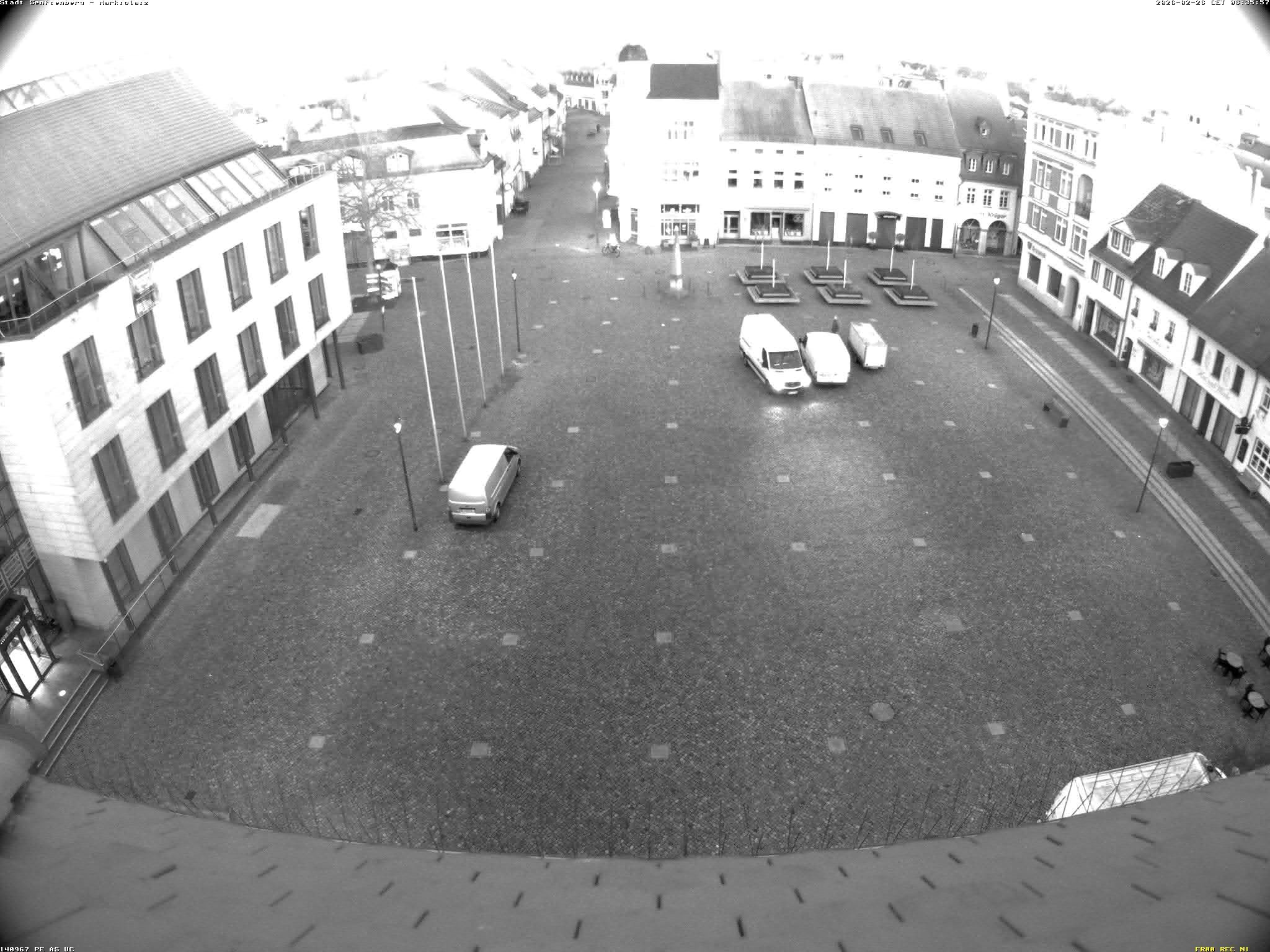 Archived image Webcam City Center Senftenberg