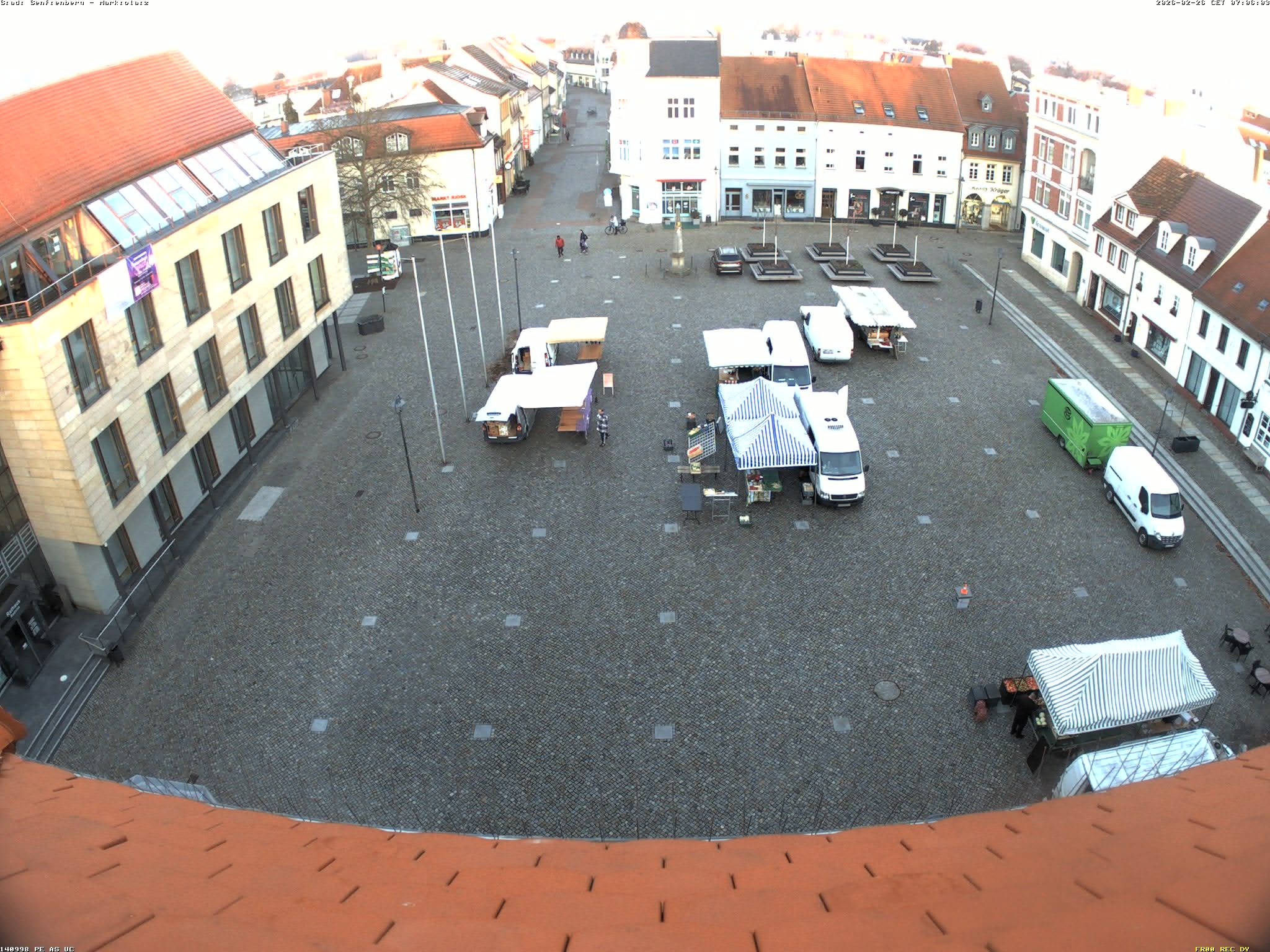 Archived image Webcam City Center Senftenberg