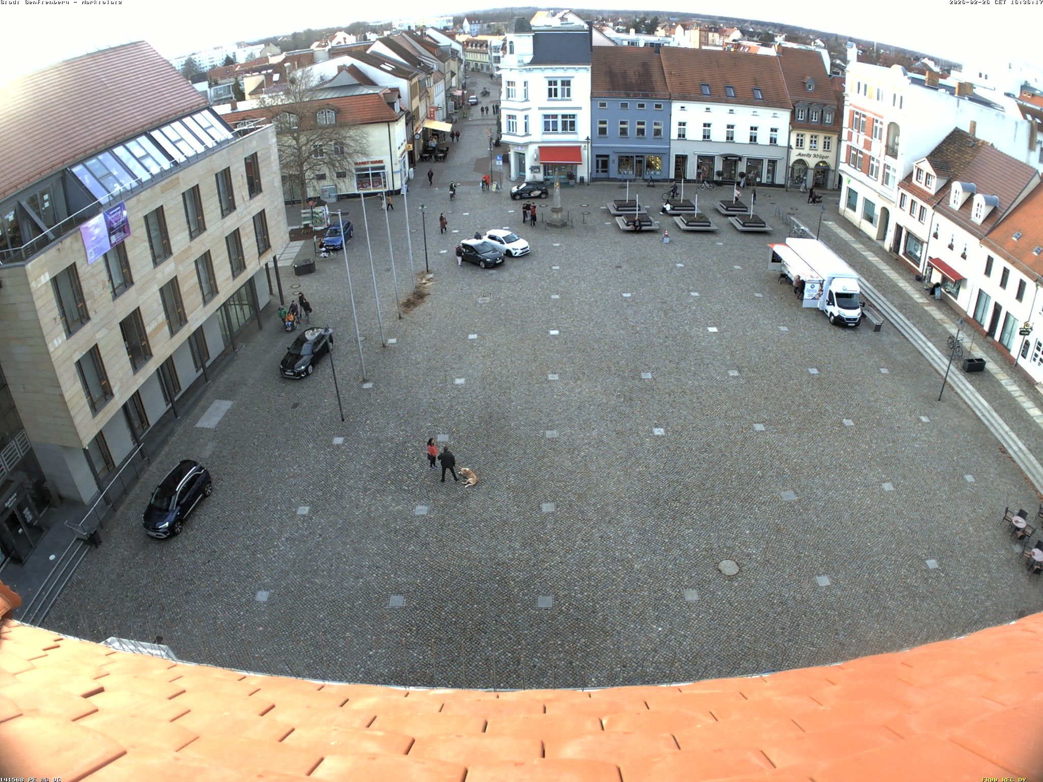 Archived image Webcam City Center Senftenberg