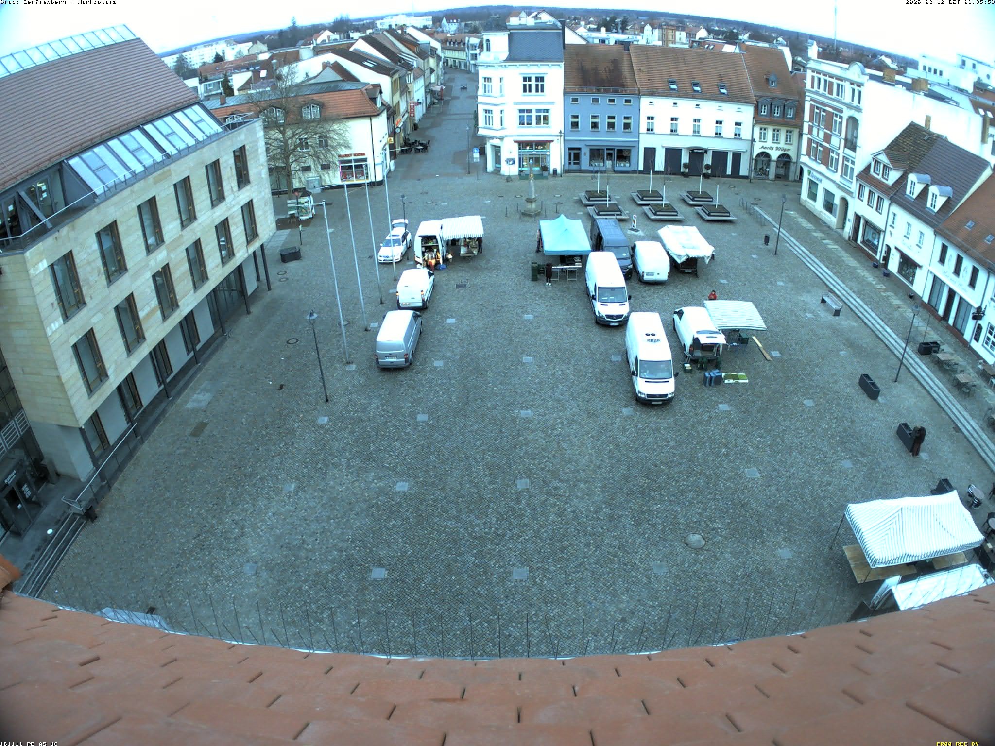 Archiv Foto Webcam Senftenberg Stadtzentrum