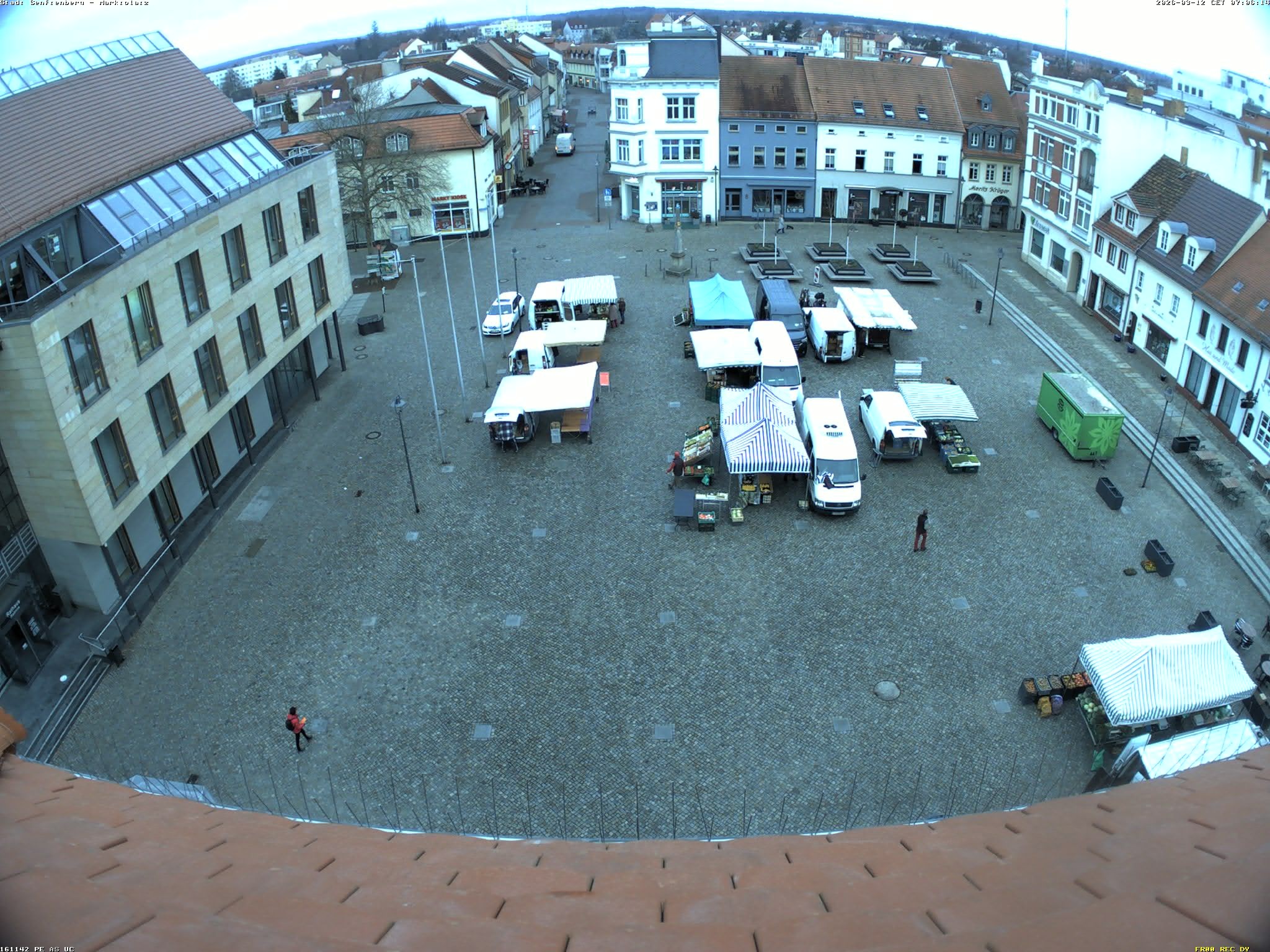 Archiv Foto Webcam Senftenberg Stadtzentrum