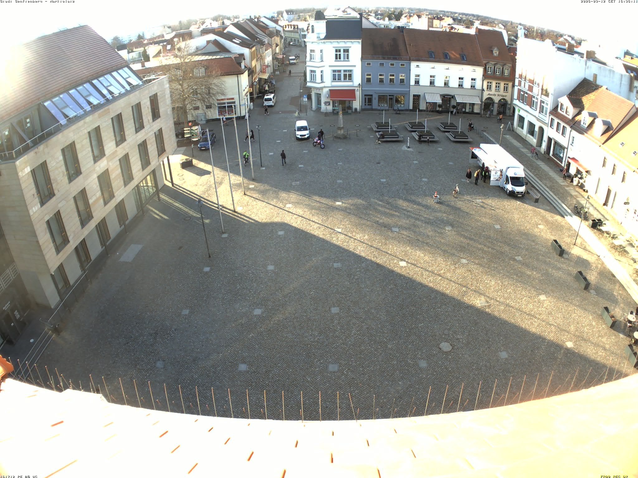 Archiv Foto Webcam Senftenberg Stadtzentrum