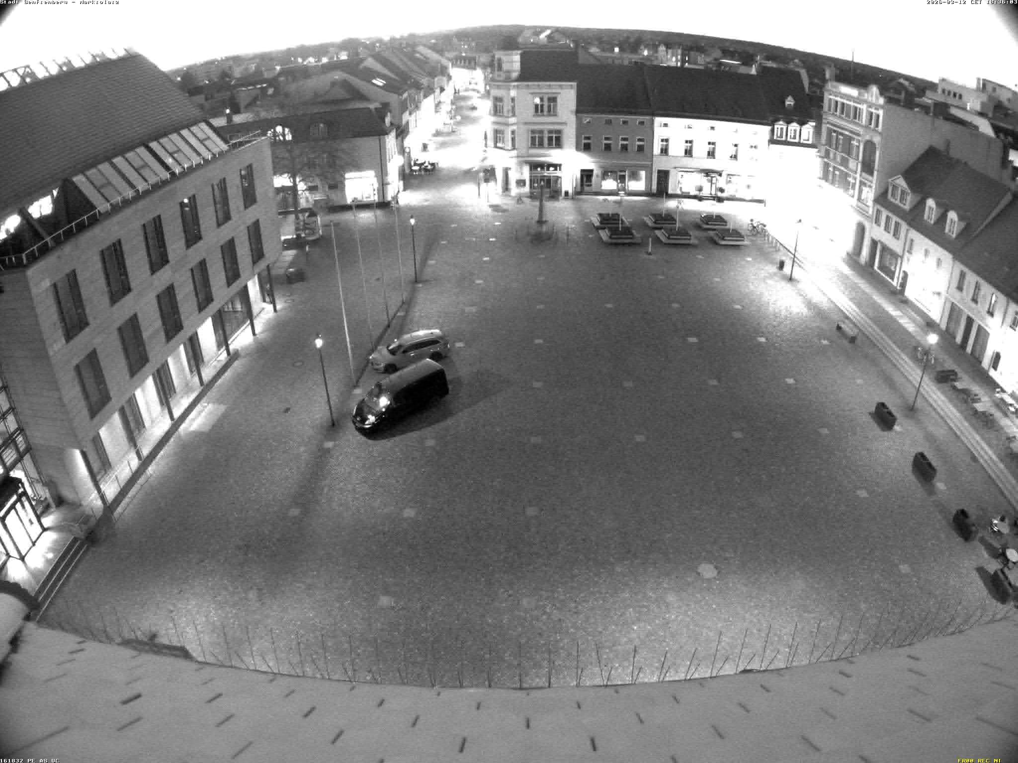 Archiv Foto Webcam Senftenberg Stadtzentrum