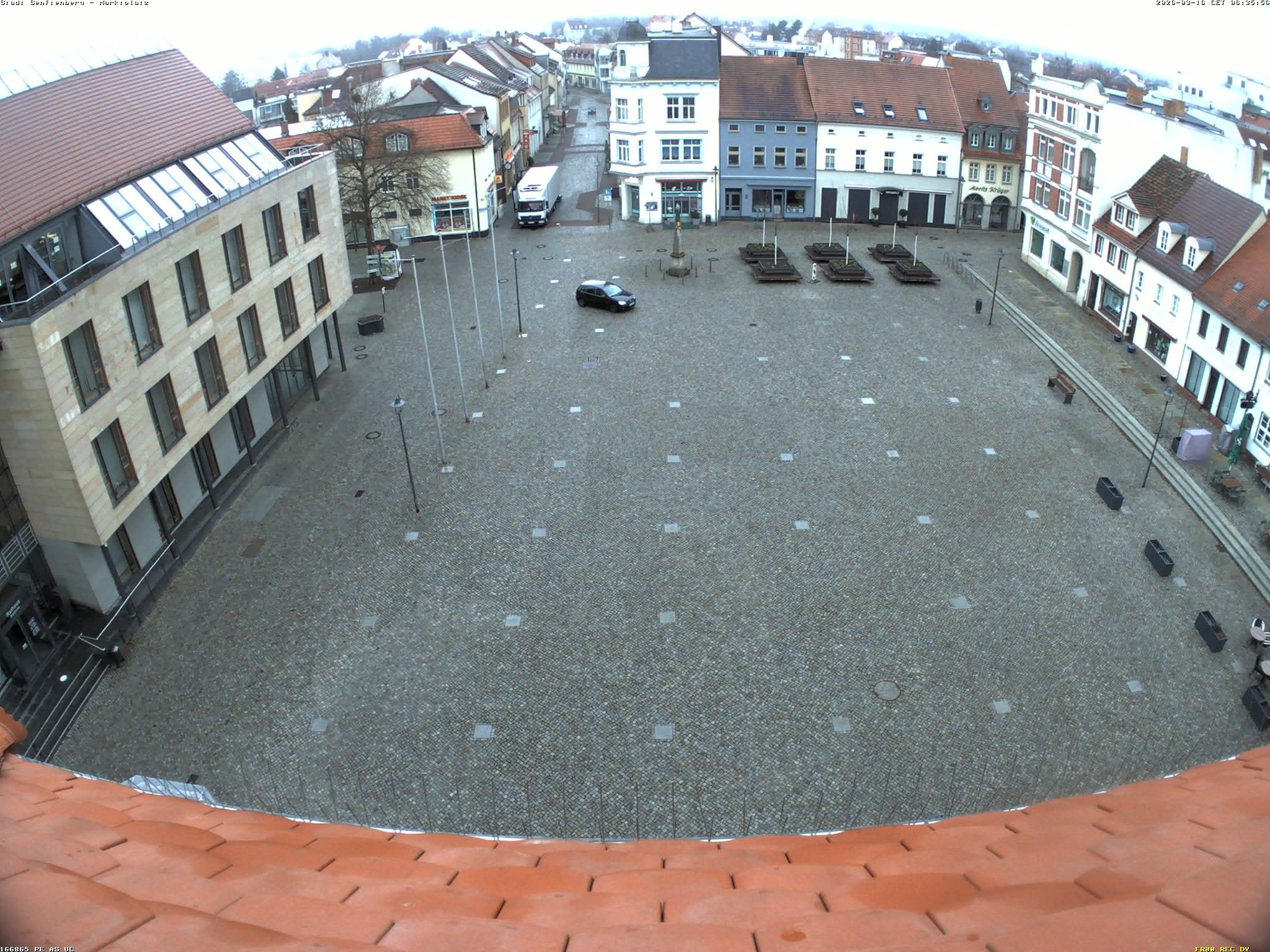 Archiv Foto Webcam Senftenberg Stadtzentrum