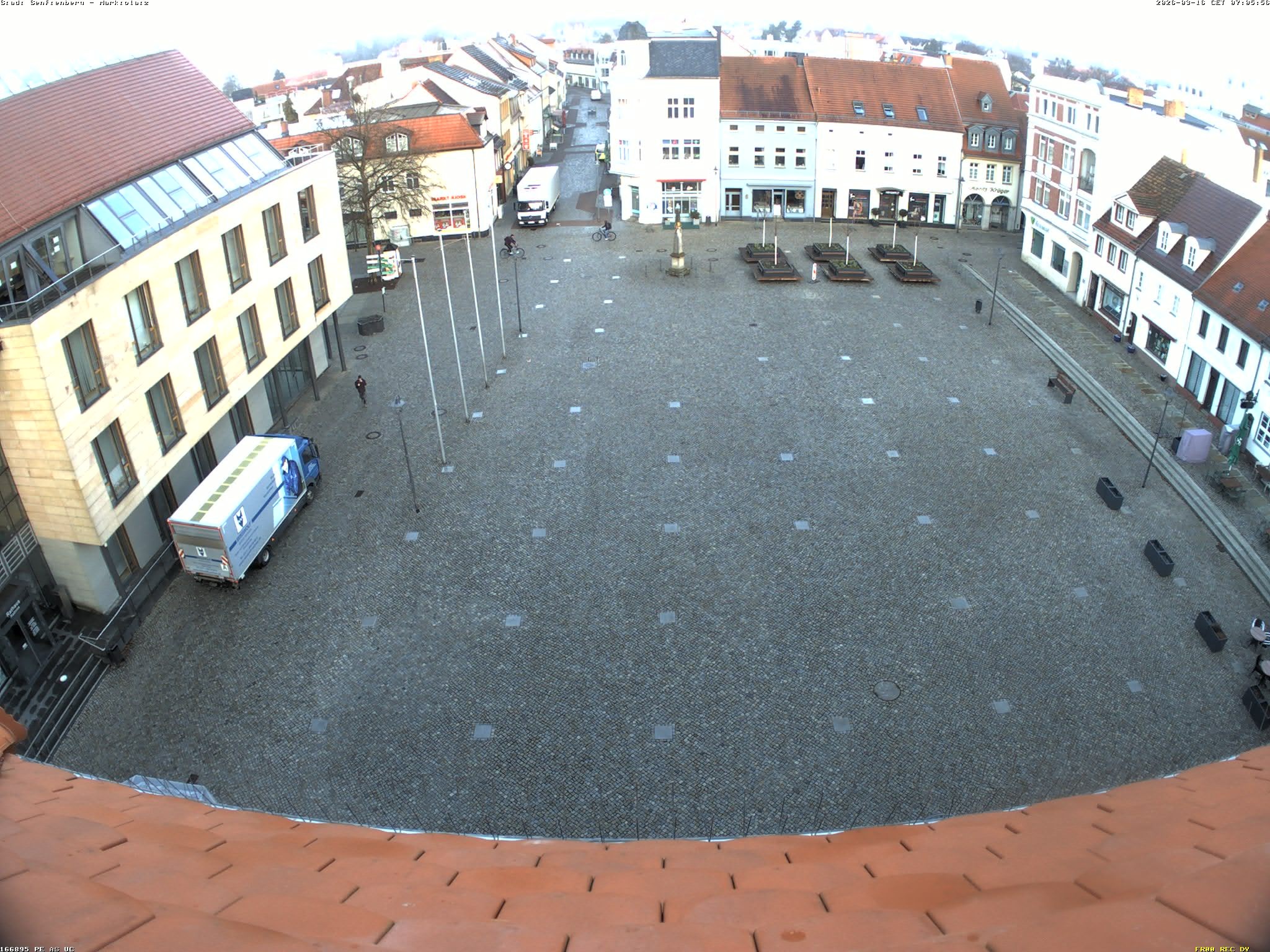Archiv Foto Webcam Senftenberg Stadtzentrum