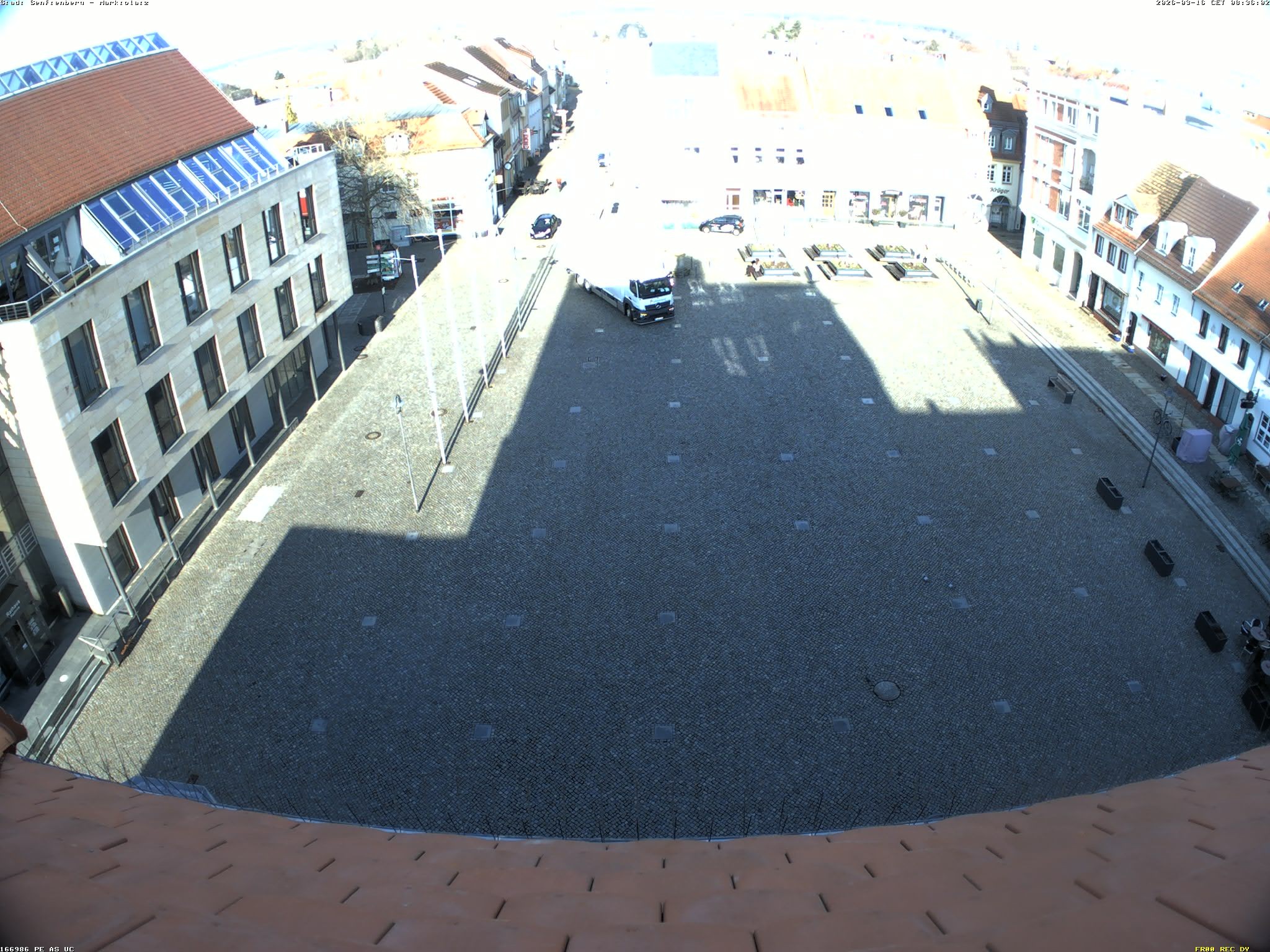 Archiv Foto Webcam Senftenberg Stadtzentrum