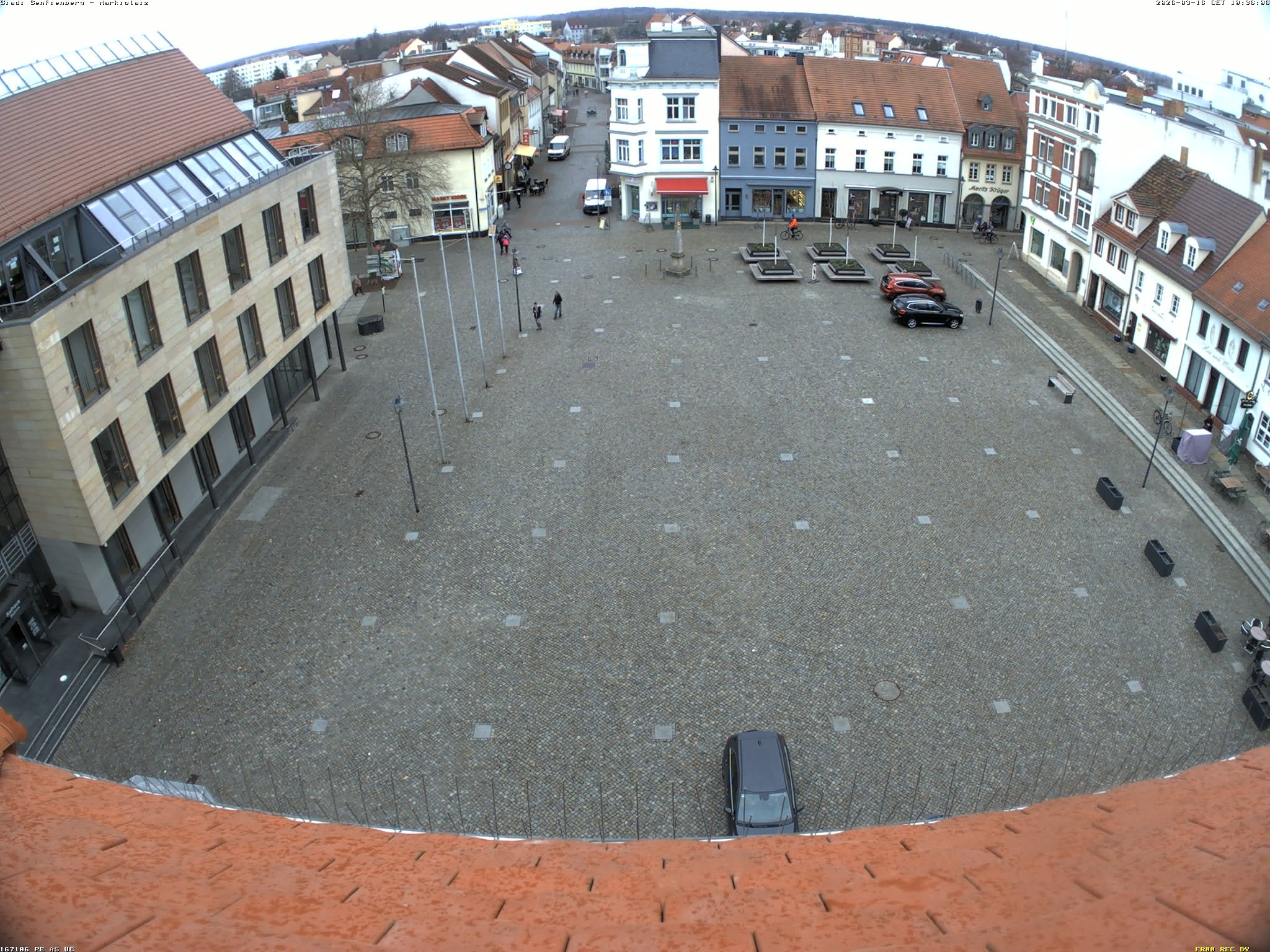 Archiv Foto Webcam Senftenberg Stadtzentrum