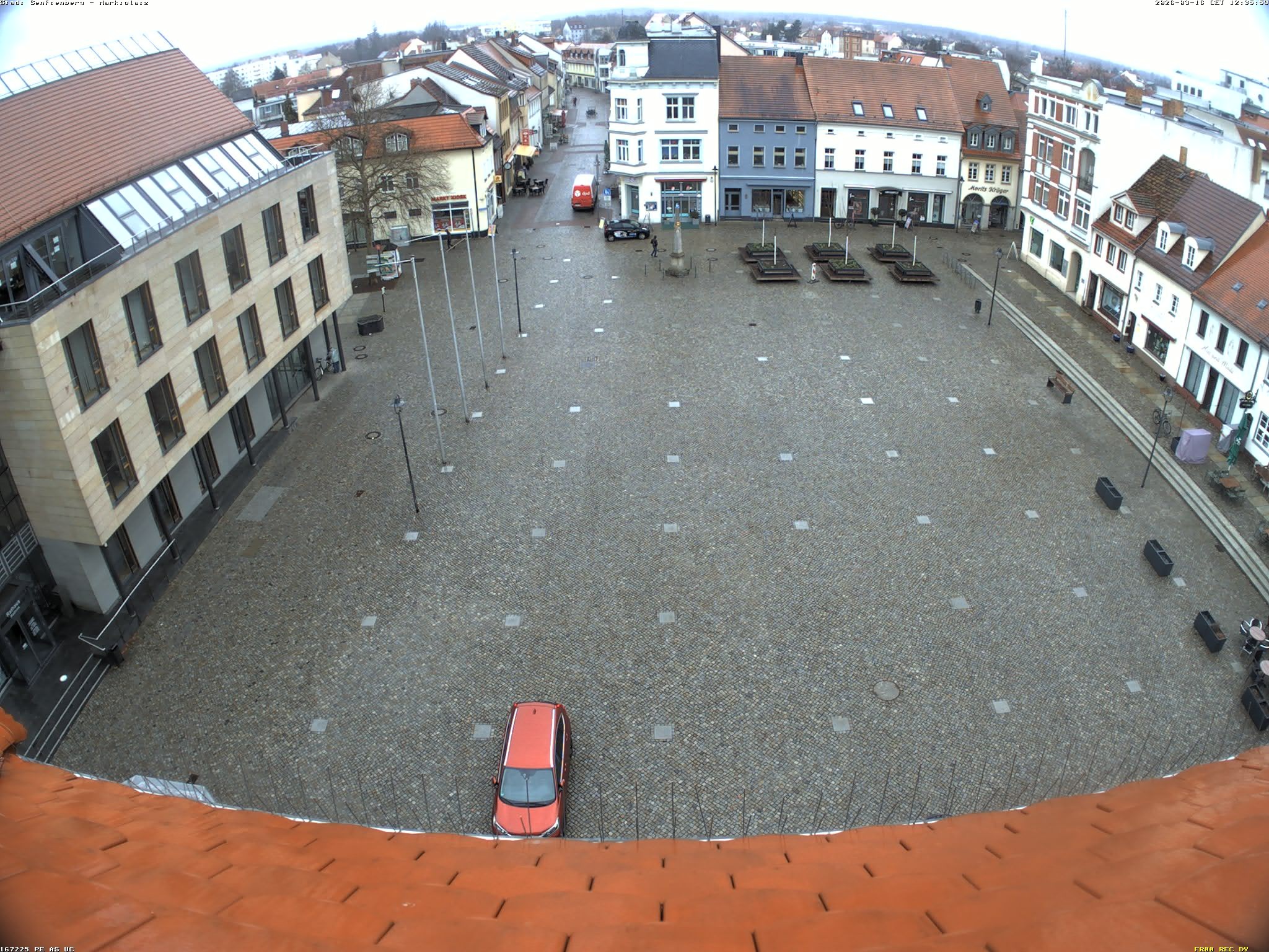 Archiv Foto Webcam Senftenberg Stadtzentrum