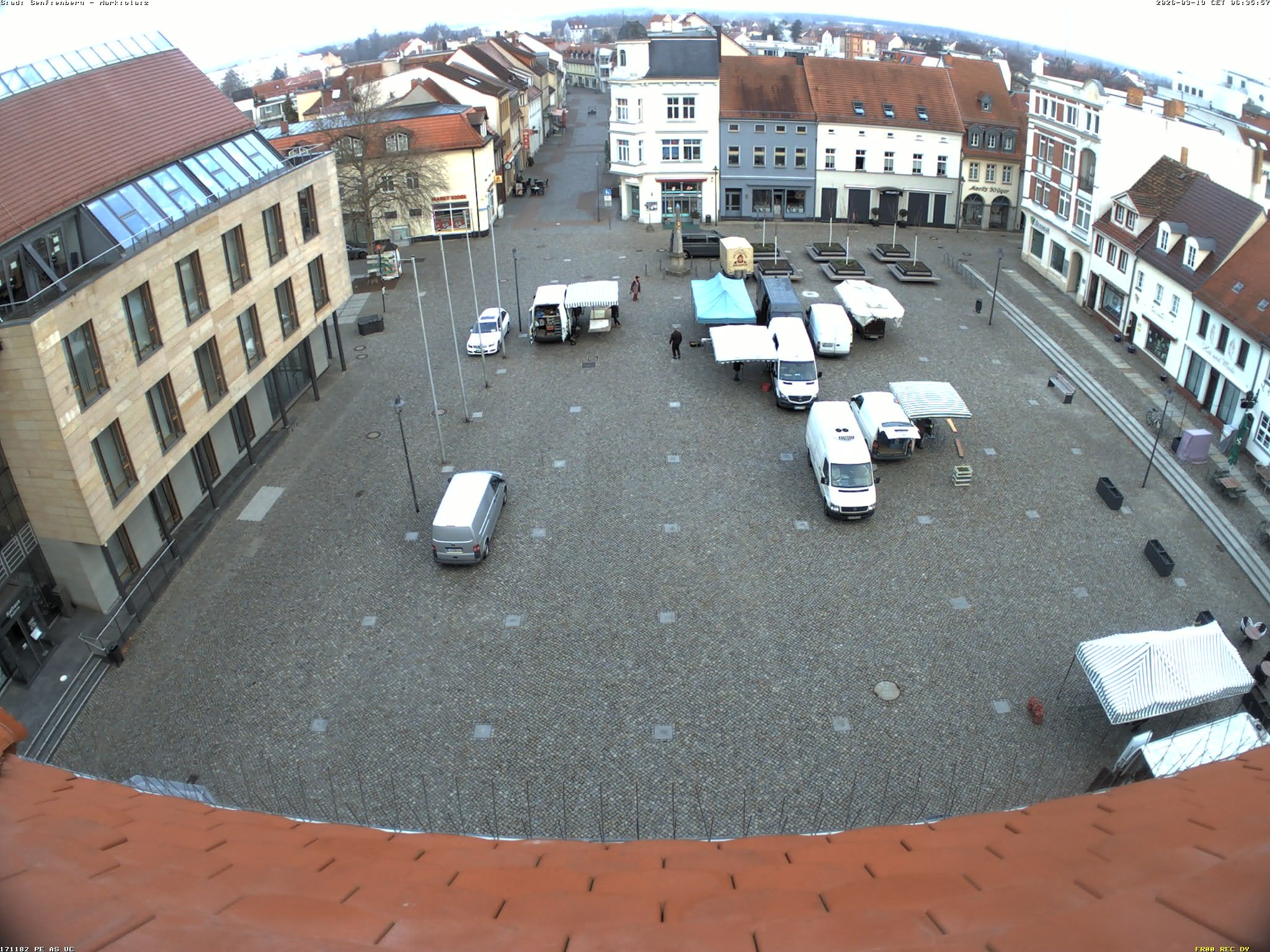 Archiv Foto Webcam Senftenberg Stadtzentrum