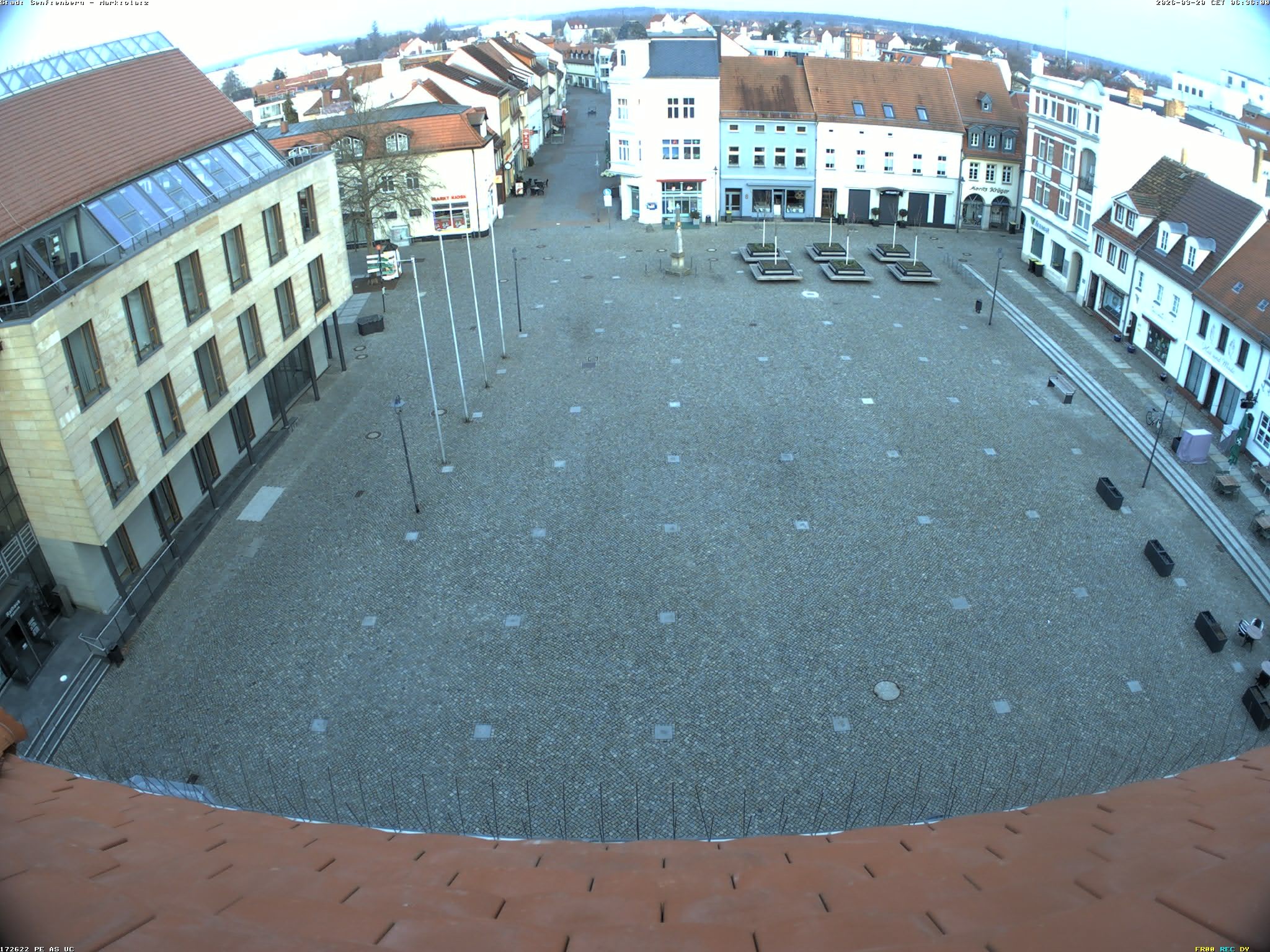 Archiv Foto Webcam Senftenberg Stadtzentrum