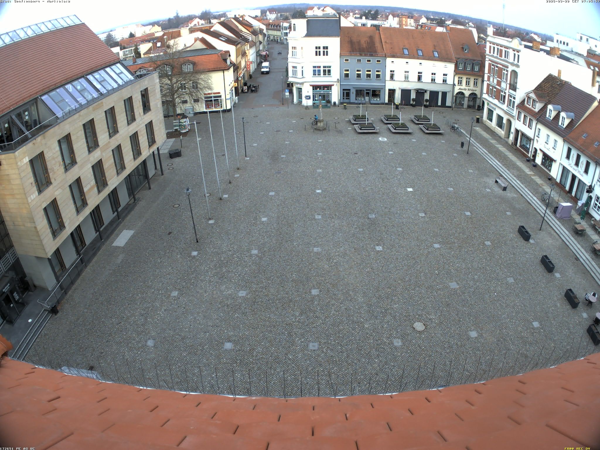 Archiv Foto Webcam Senftenberg Stadtzentrum