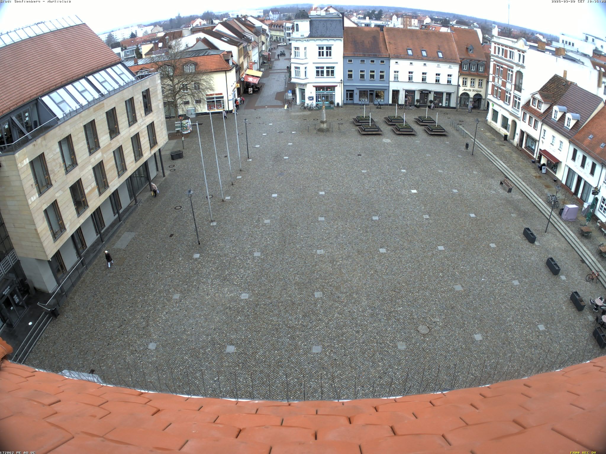 Archiv Foto Webcam Senftenberg Stadtzentrum