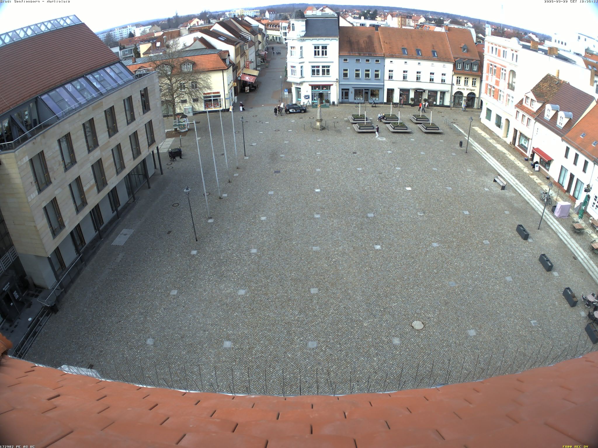 Archiv Foto Webcam Senftenberg Stadtzentrum