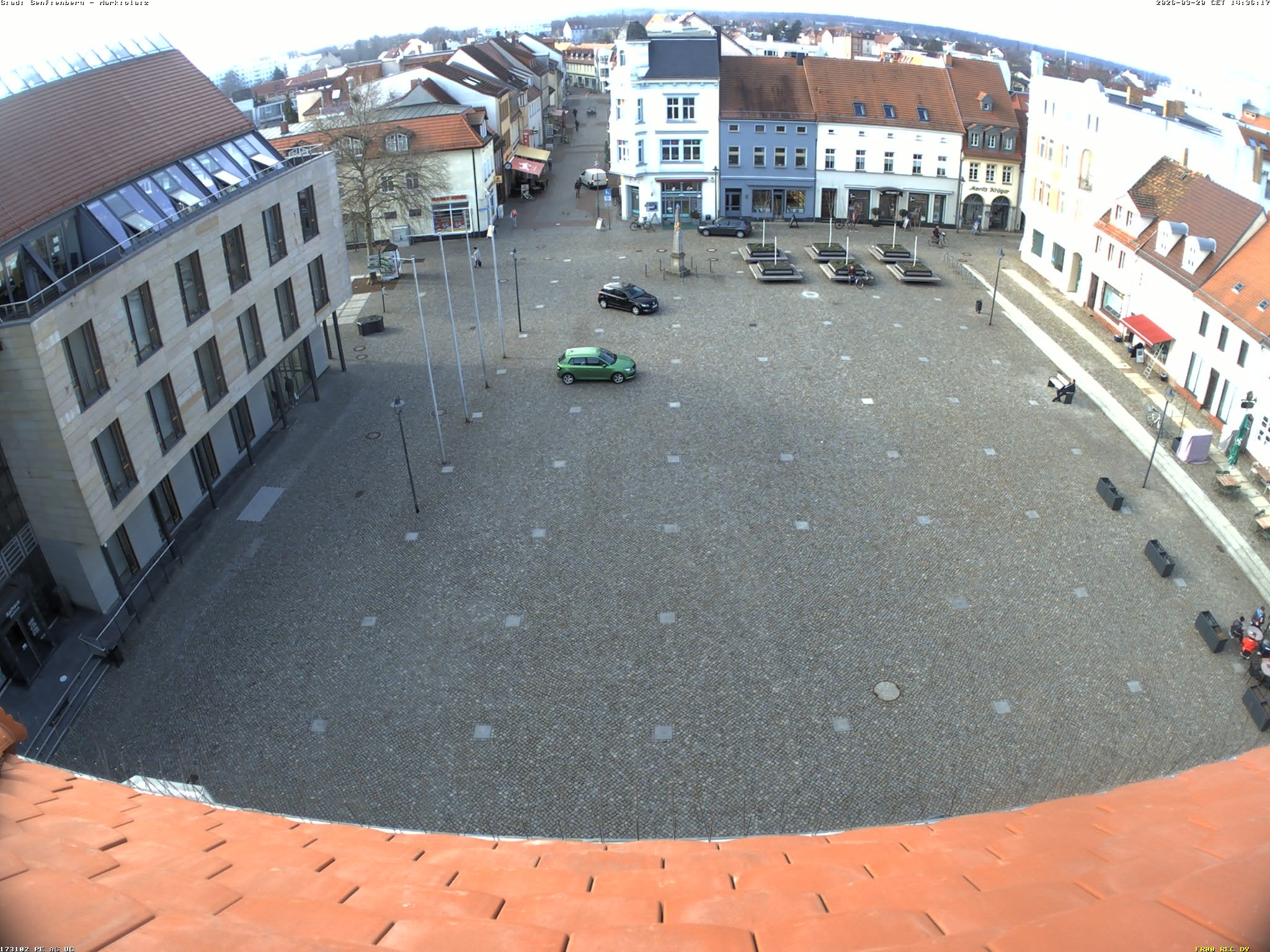 Archiv Foto Webcam Senftenberg Stadtzentrum
