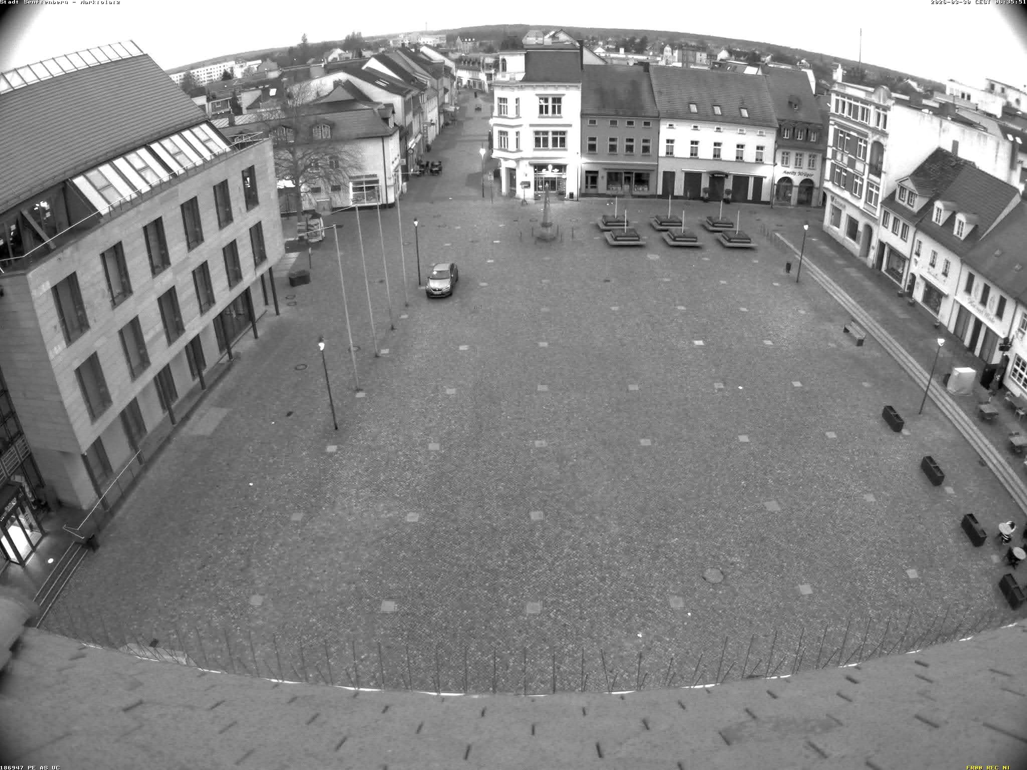 Archiv Foto Webcam Senftenberg Stadtzentrum