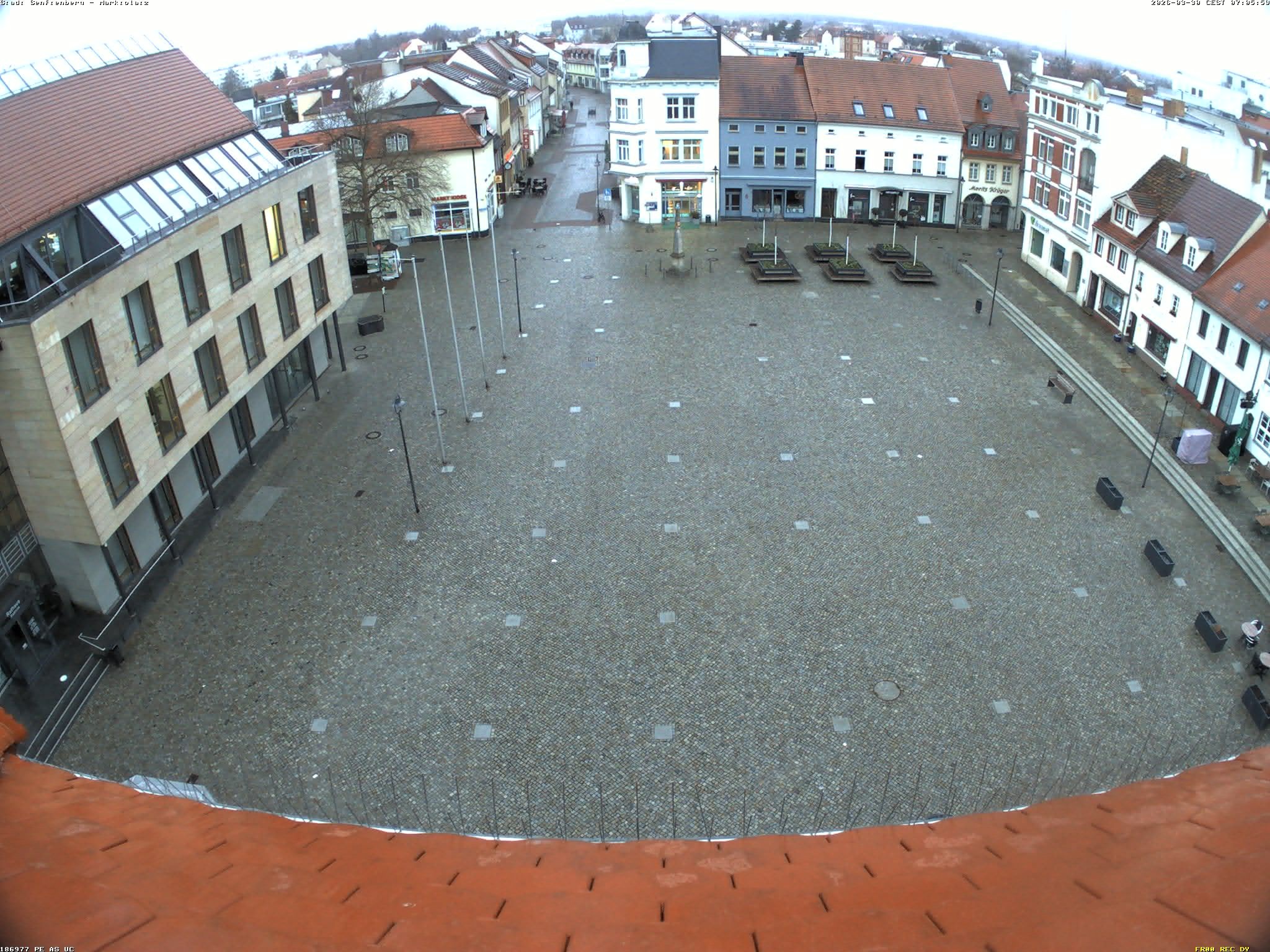 Archiv Foto Webcam Senftenberg Stadtzentrum