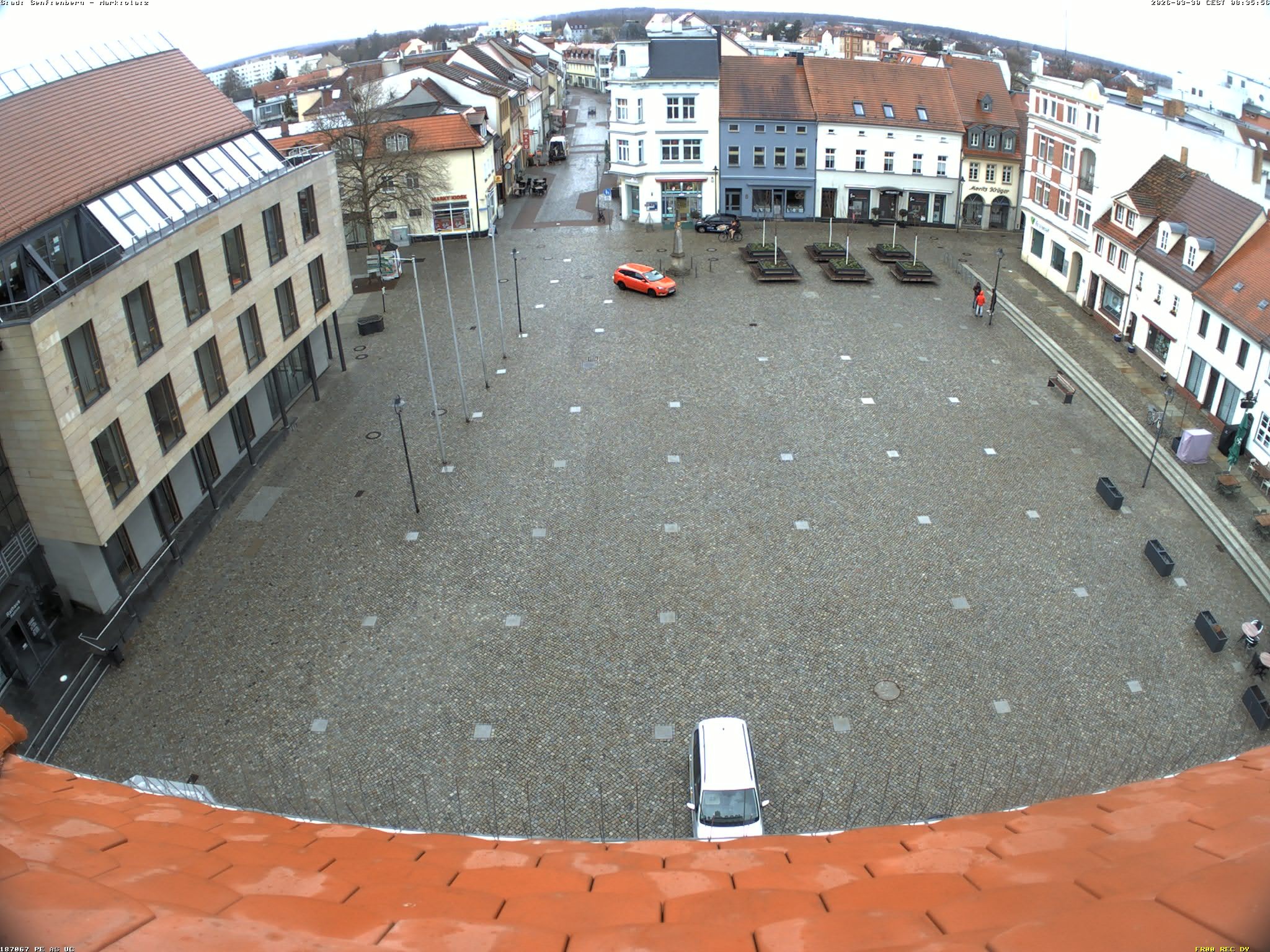 Archiv Foto Webcam Senftenberg Stadtzentrum