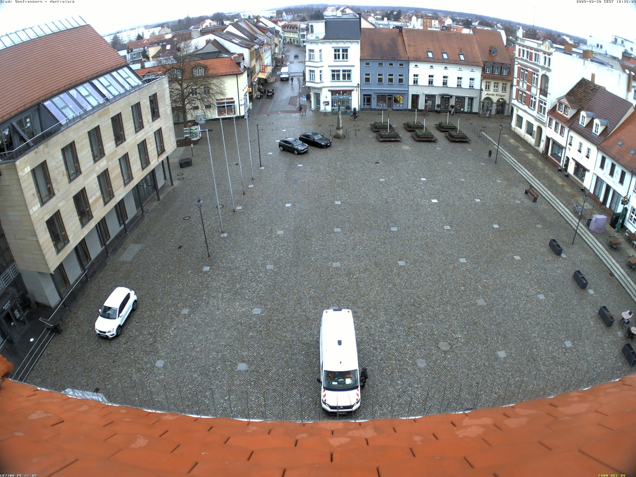 Archiv Foto Webcam Senftenberg Stadtzentrum
