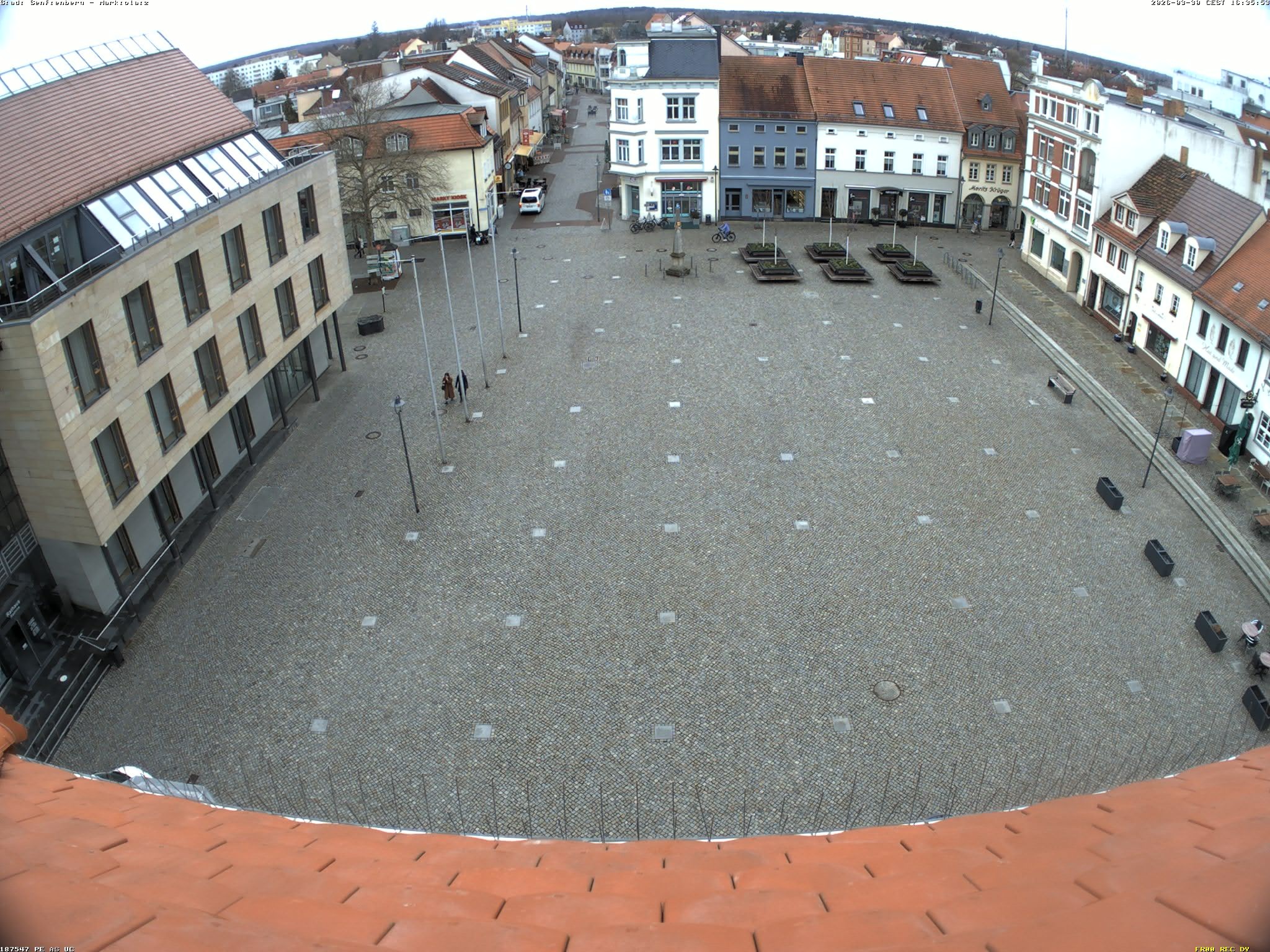 Archiv Foto Webcam Senftenberg Stadtzentrum