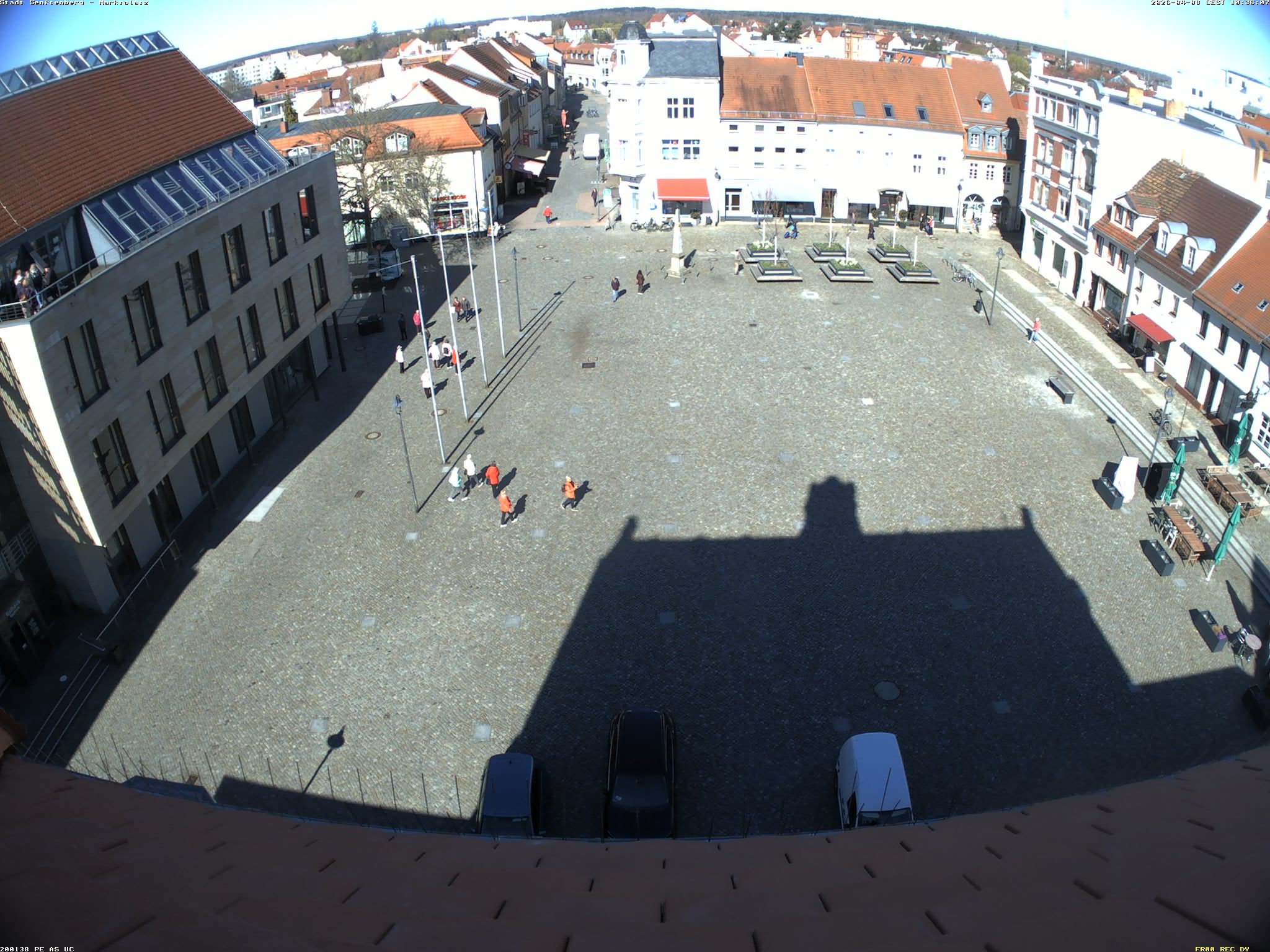 Archiv Foto Webcam Senftenberg Stadtzentrum