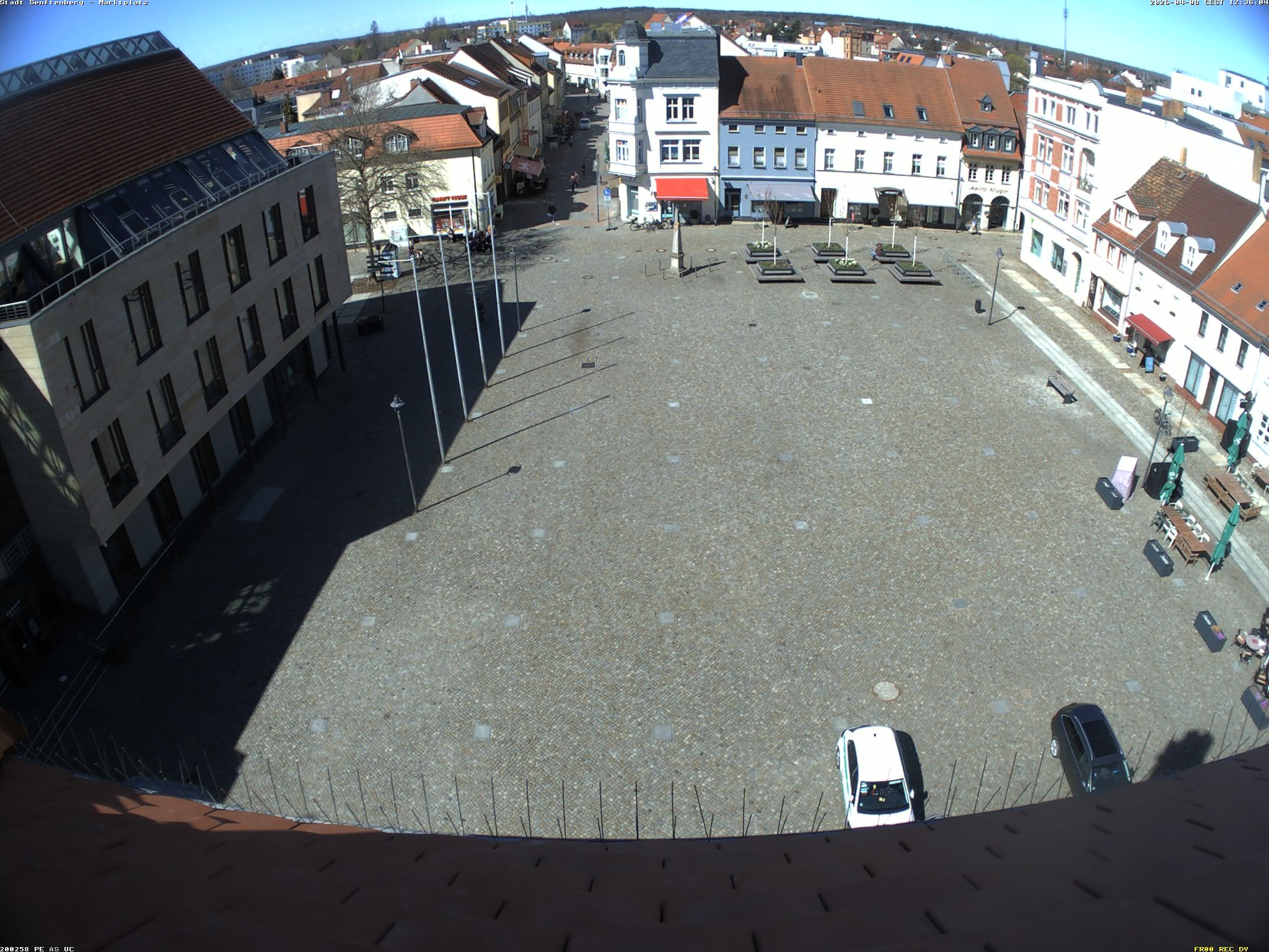 Archiv Foto Webcam Senftenberg Stadtzentrum