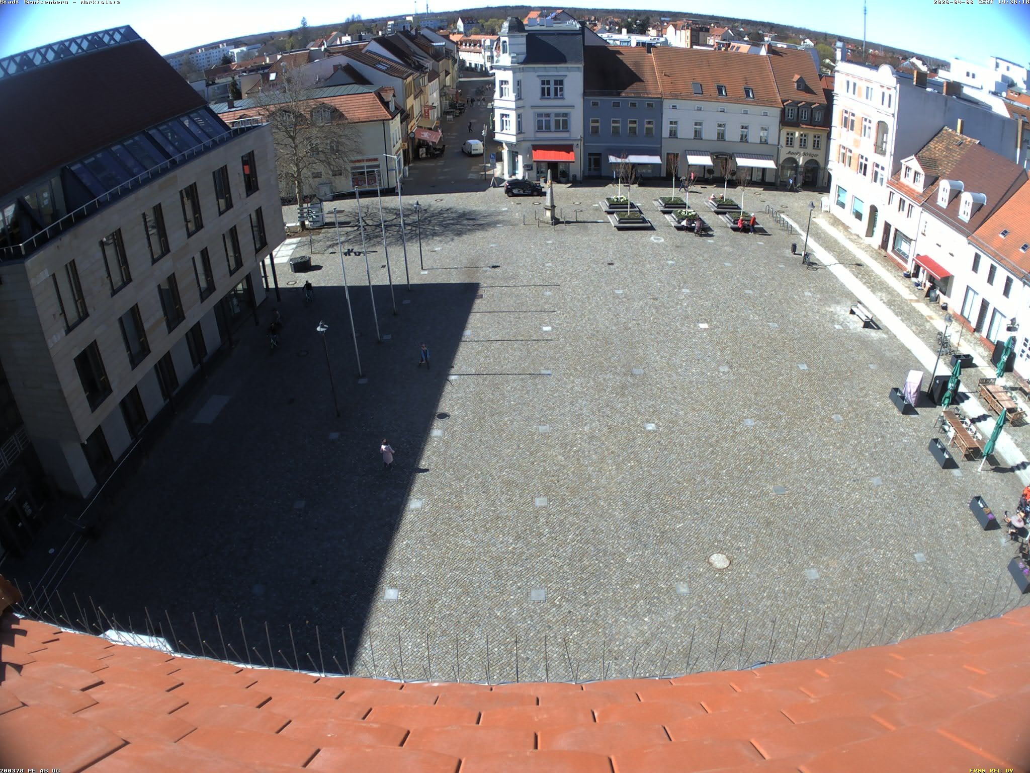 Archiv Foto Webcam Senftenberg Stadtzentrum