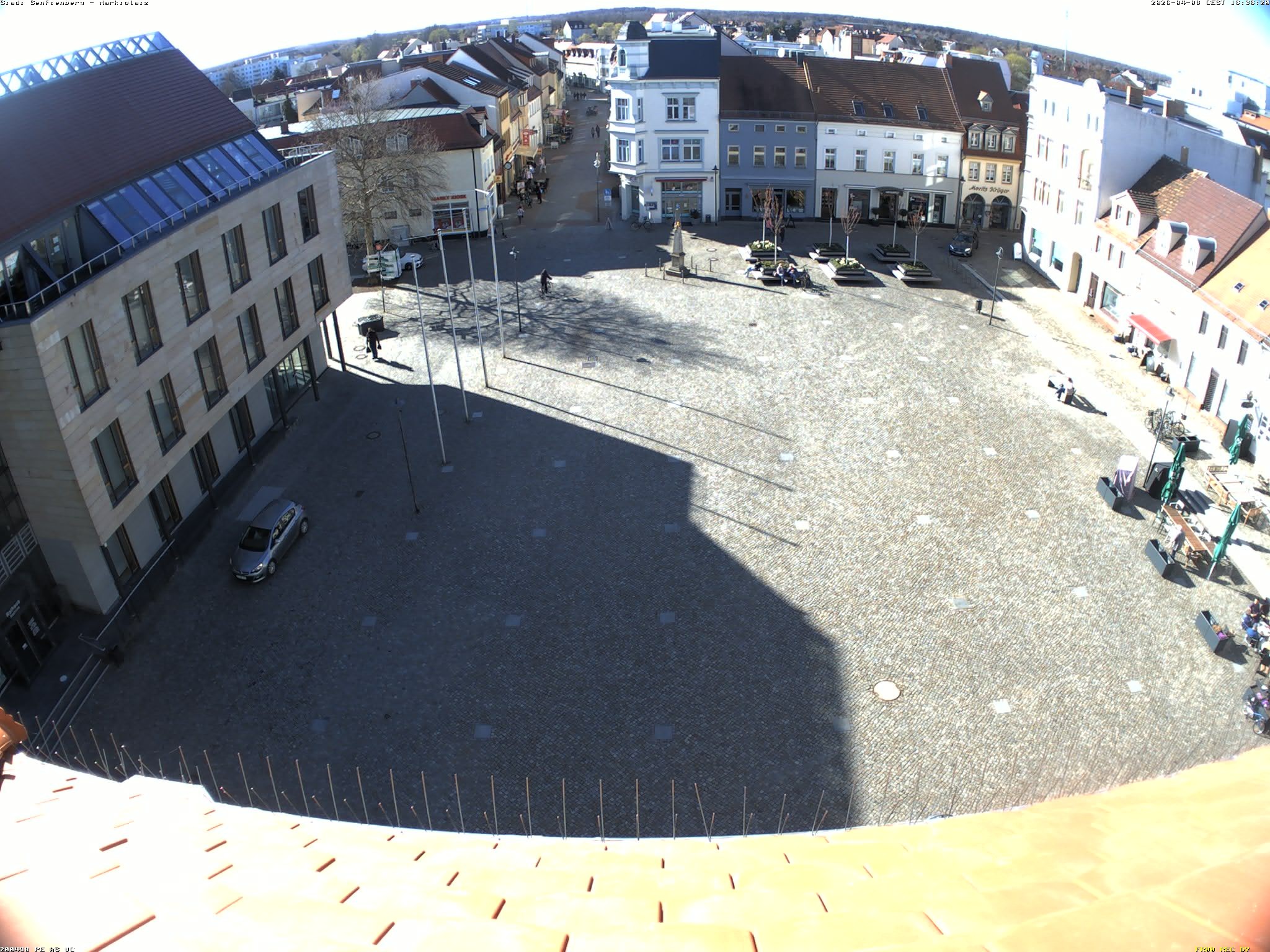 Archiv Foto Webcam Senftenberg Stadtzentrum