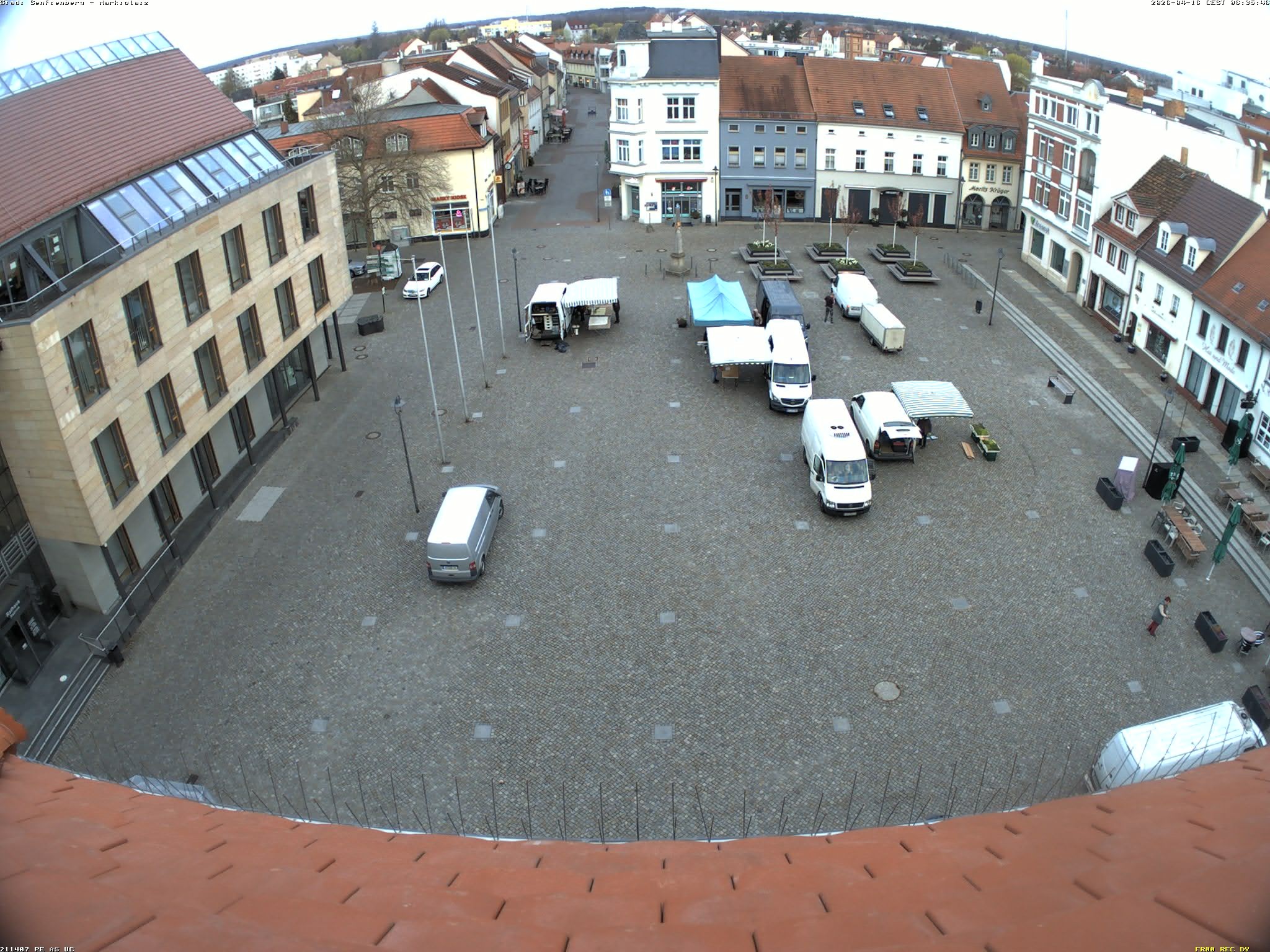 Archiv Foto Webcam Senftenberg Stadtzentrum